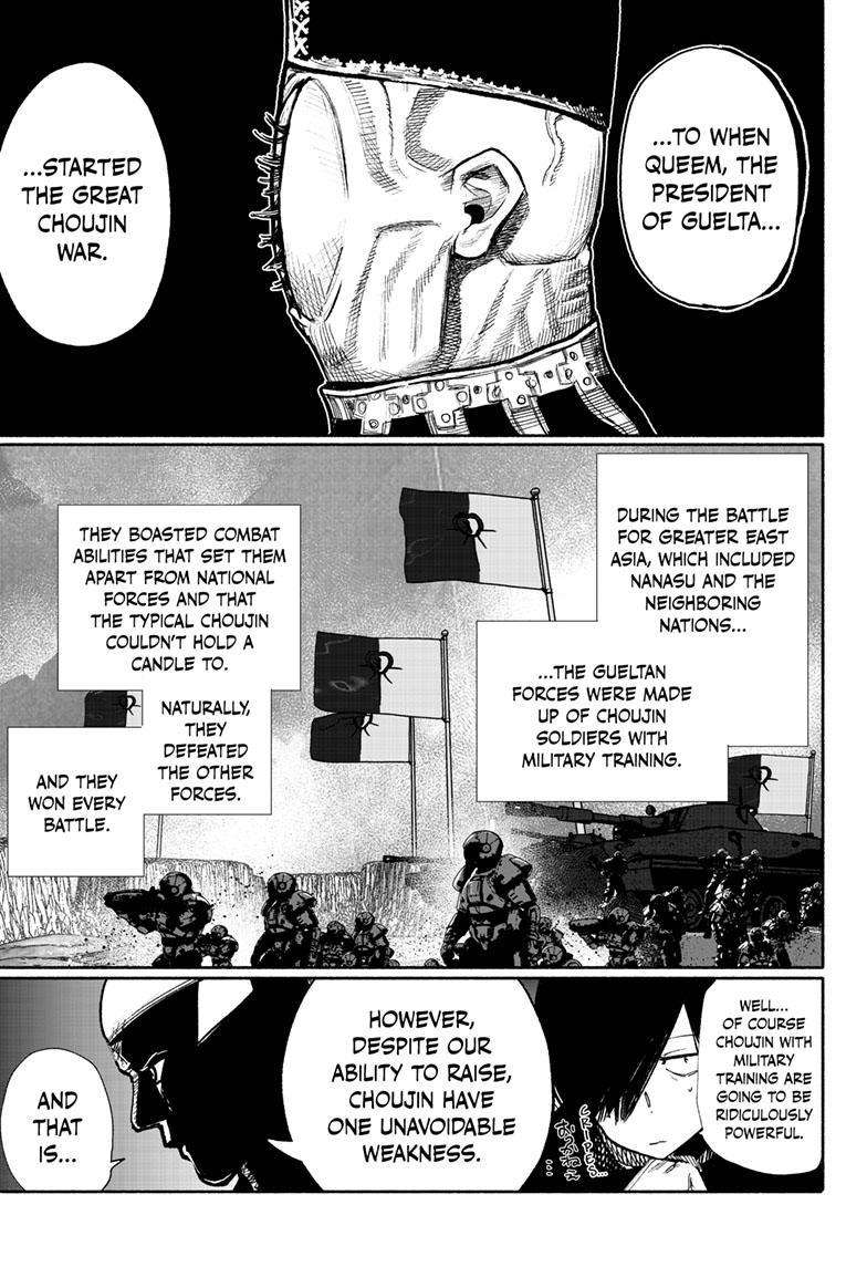 Choujin X chapter 38 page 35