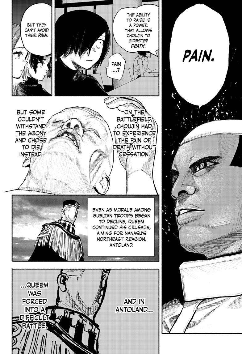 Choujin X chapter 38 page 36