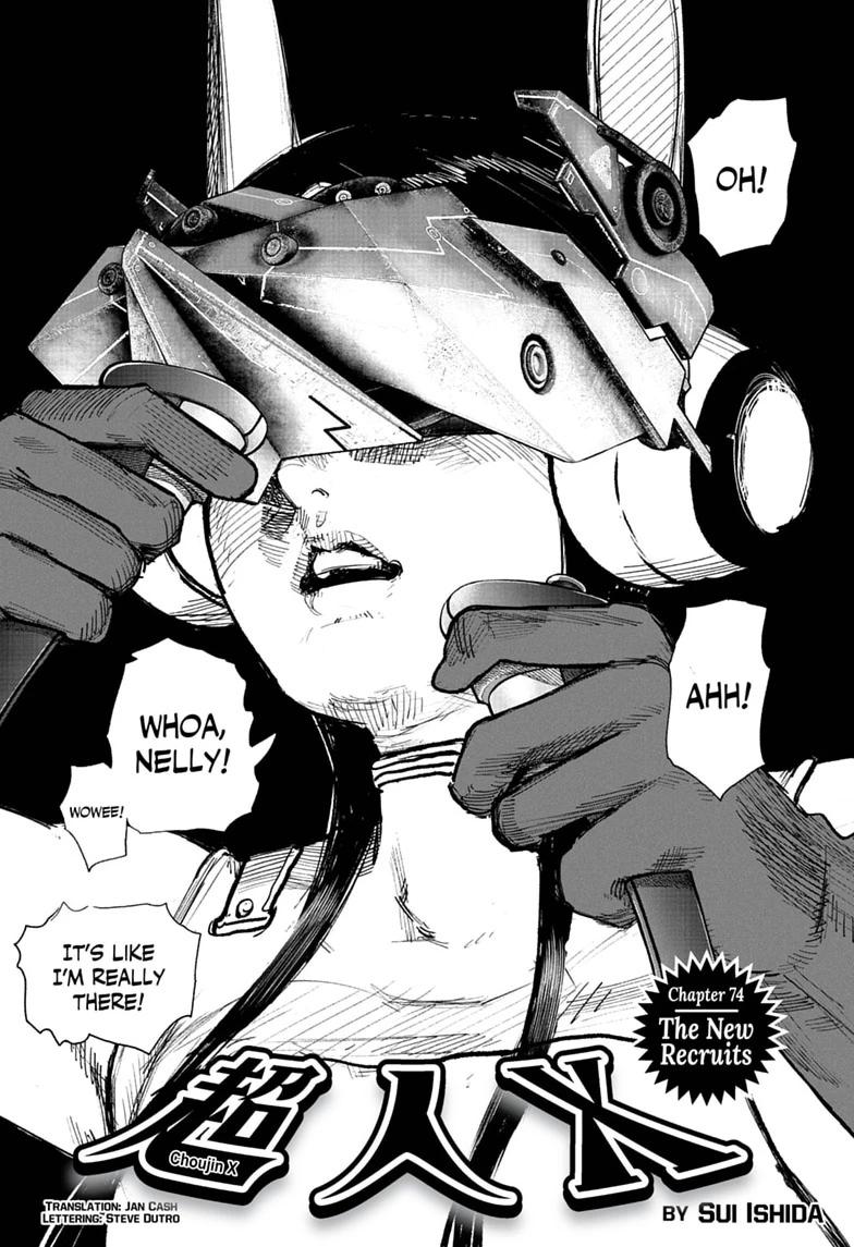 Choujin X chapter 74 page 1
