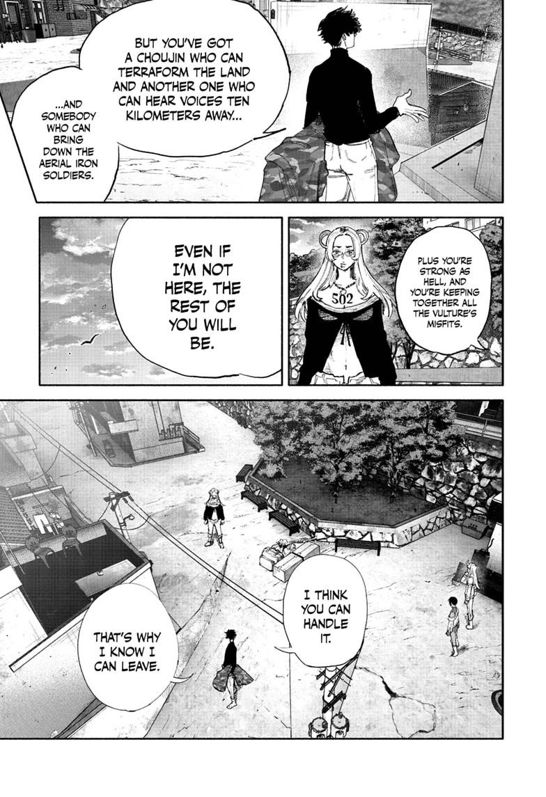Choujin X chapter 75.2 page 17