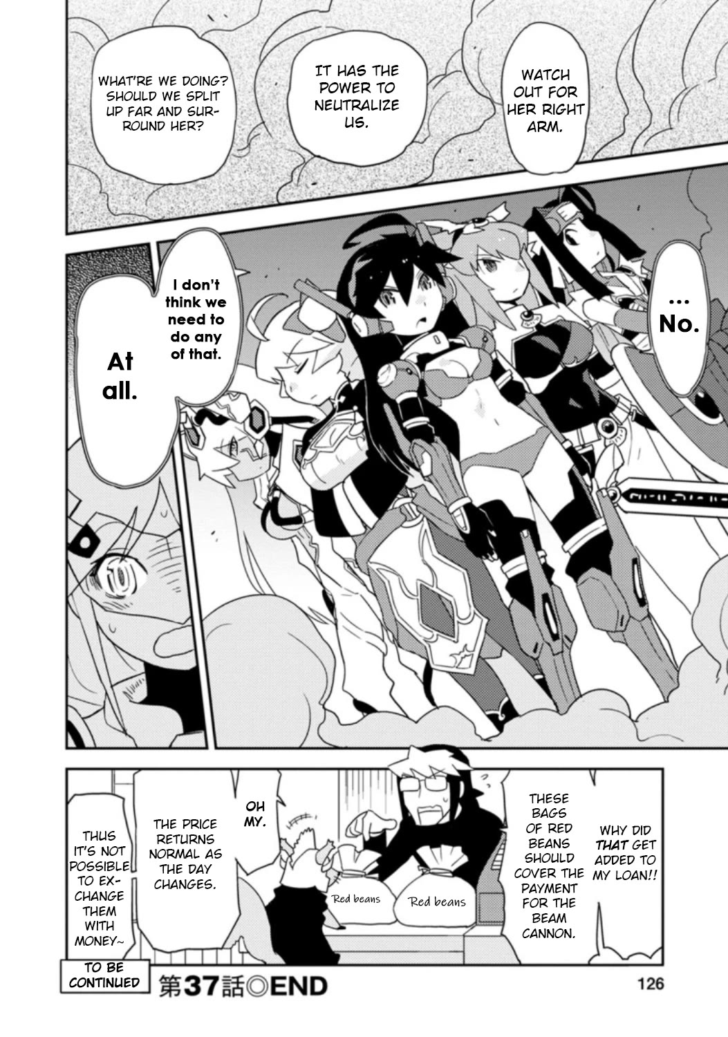 Choukadou Girls chapter 37 page 14