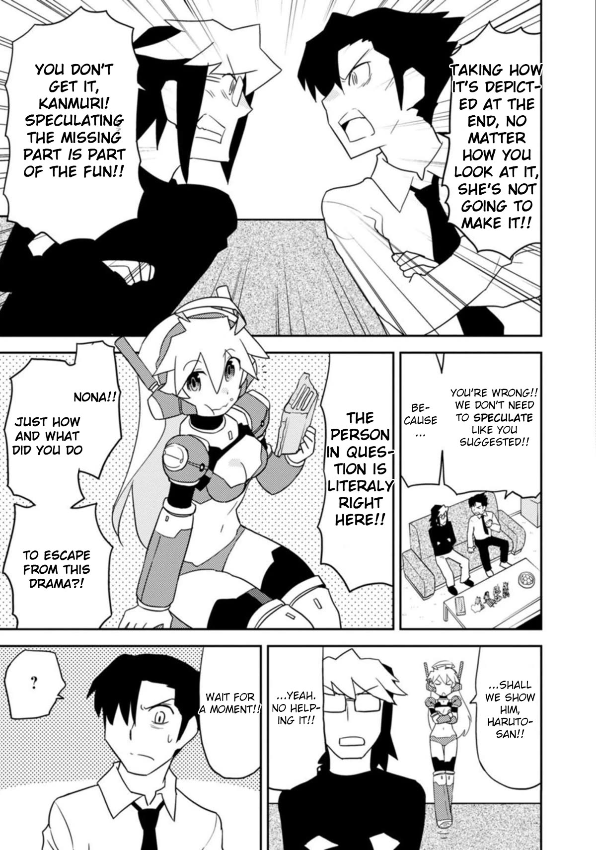 Choukadou Girls chapter 41 page 5