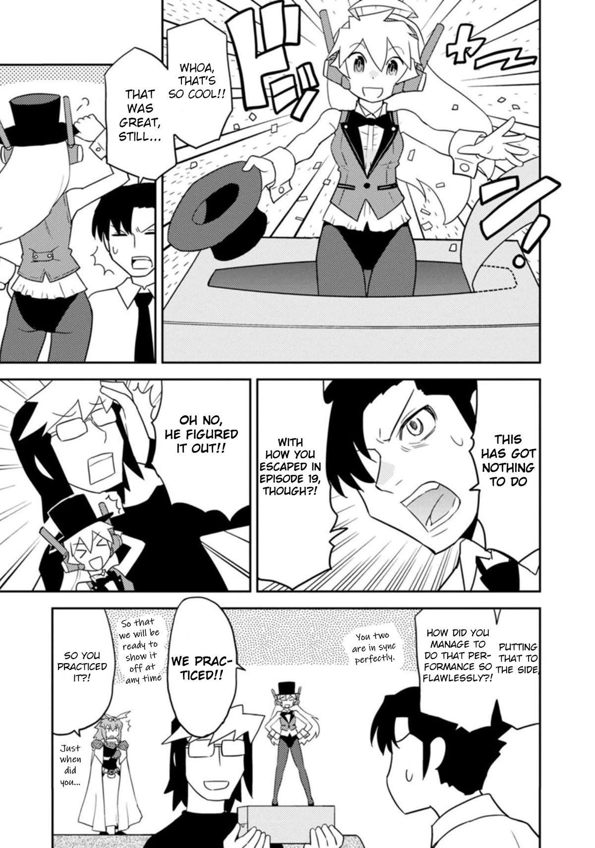 Choukadou Girls chapter 41 page 7