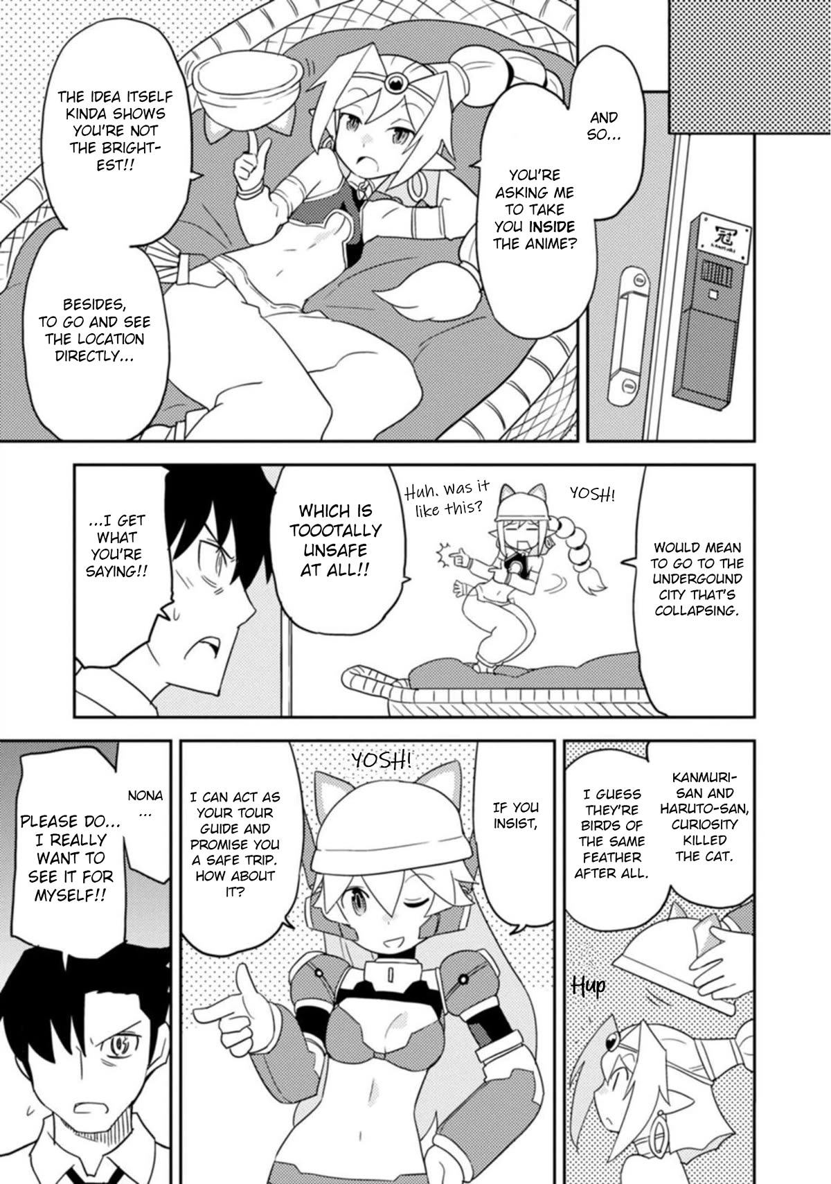 Choukadou Girls chapter 41 page 9