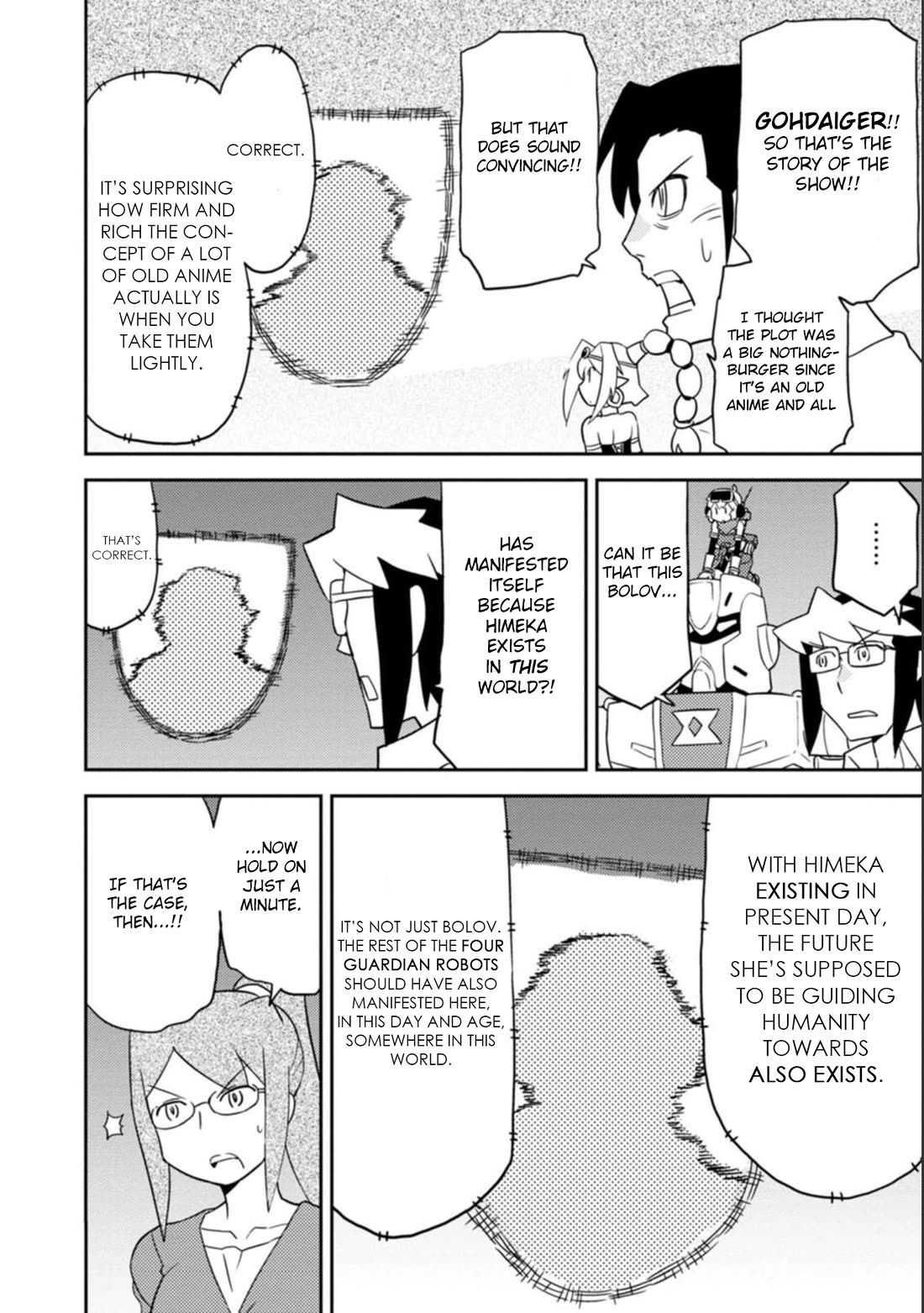 Choukadou Girls chapter 43 page 12