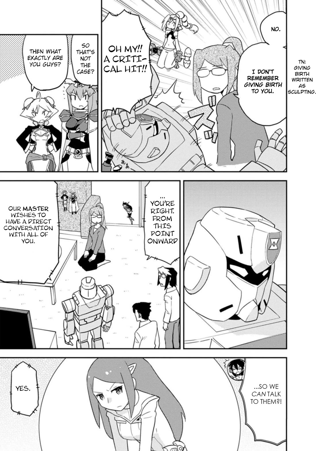 Choukadou Girls chapter 43 page 9