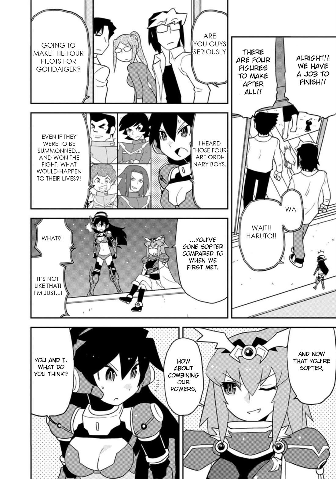 Choukadou Girls chapter 45 page 4