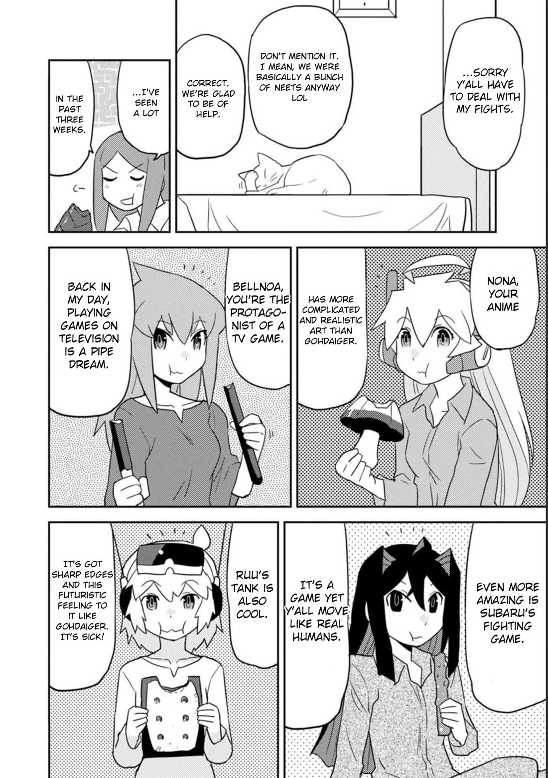 Choukadou Girls chapter 48 page 6