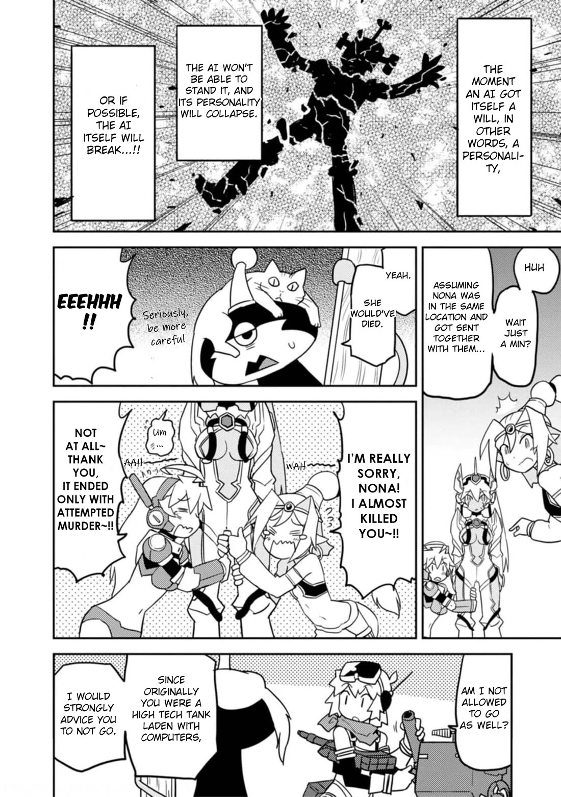 Choukadou Girls chapter 55 page 10