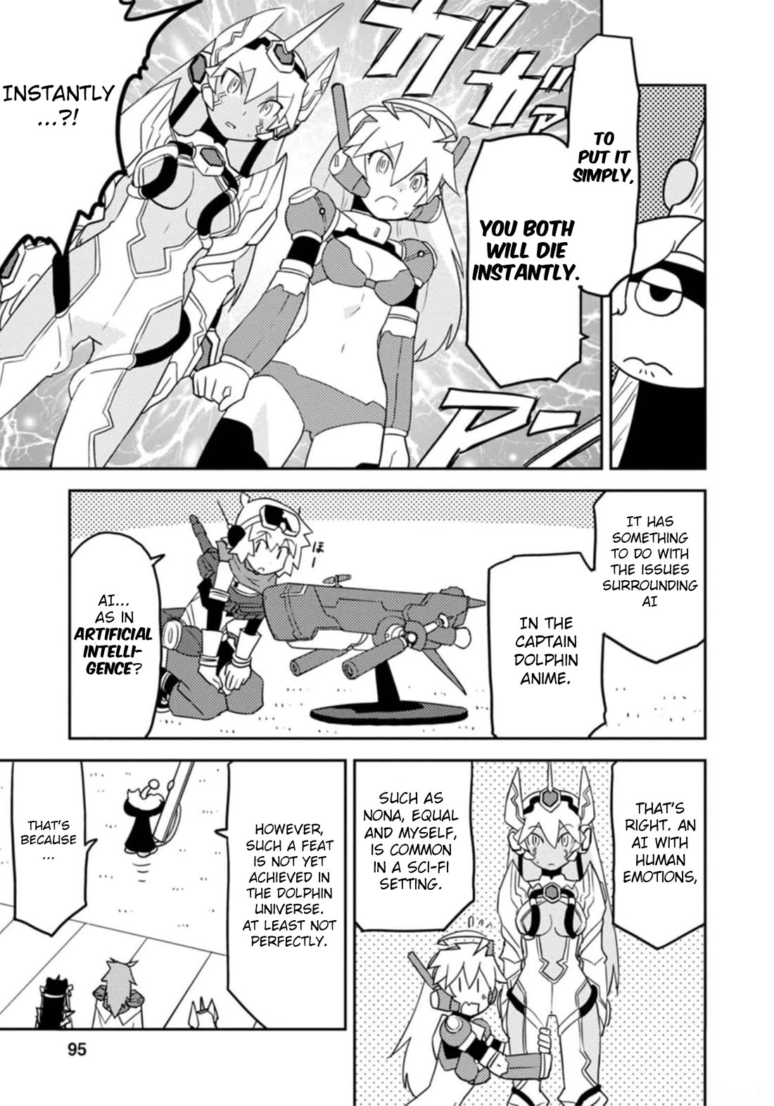 Choukadou Girls chapter 55 page 9