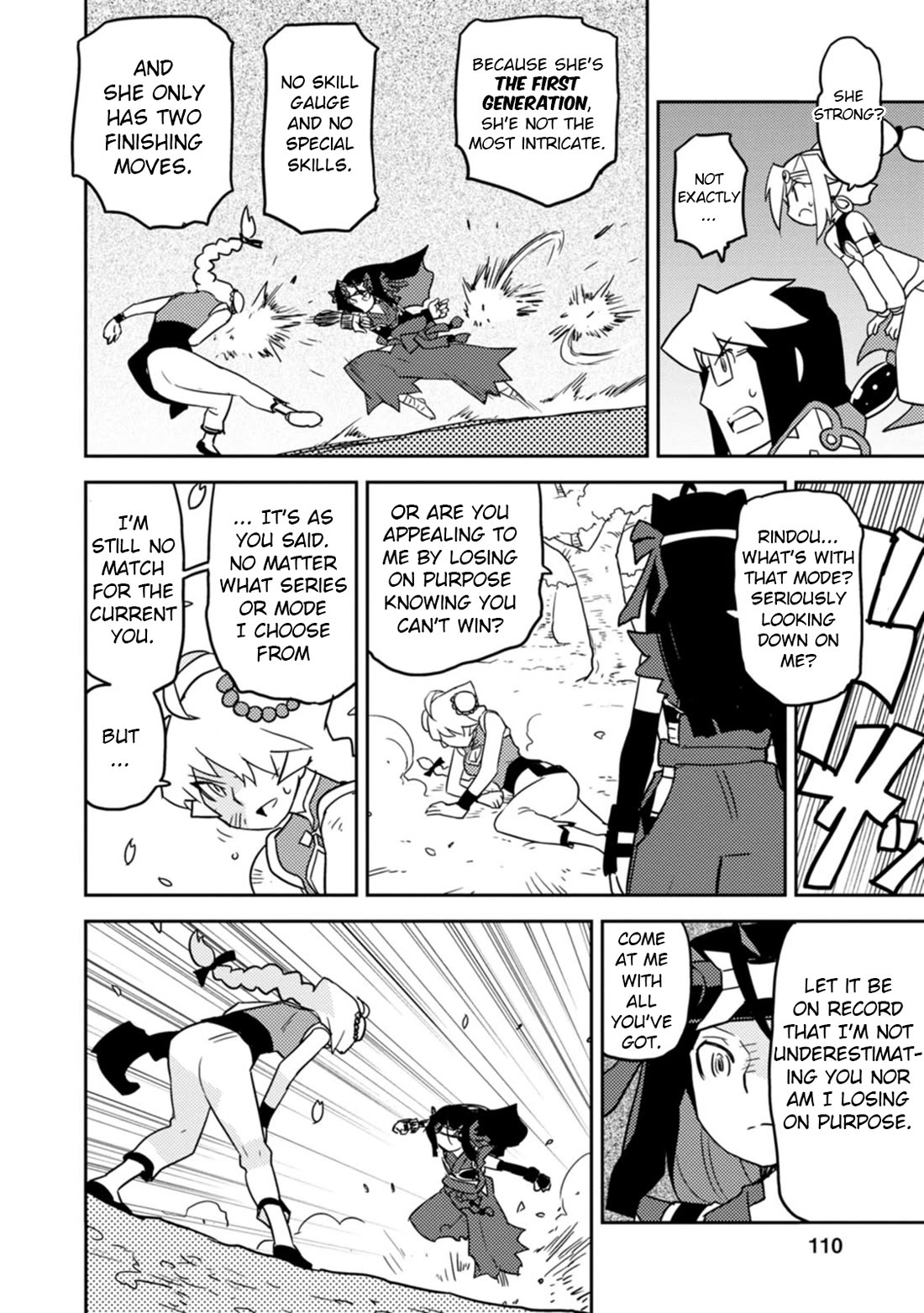 Choukadou Girls chapter 66 page 10