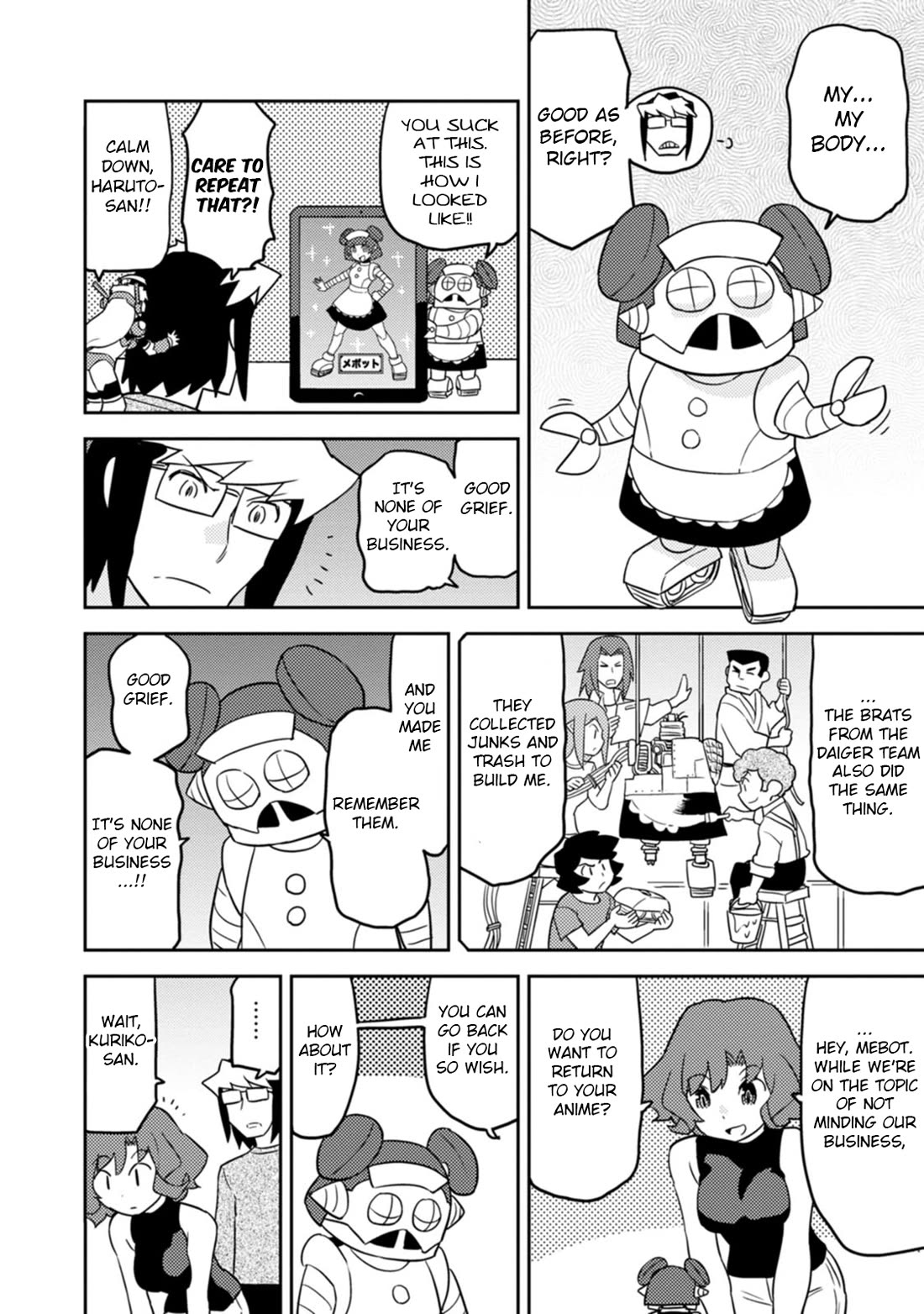 Choukadou Girls chapter 67 page 10