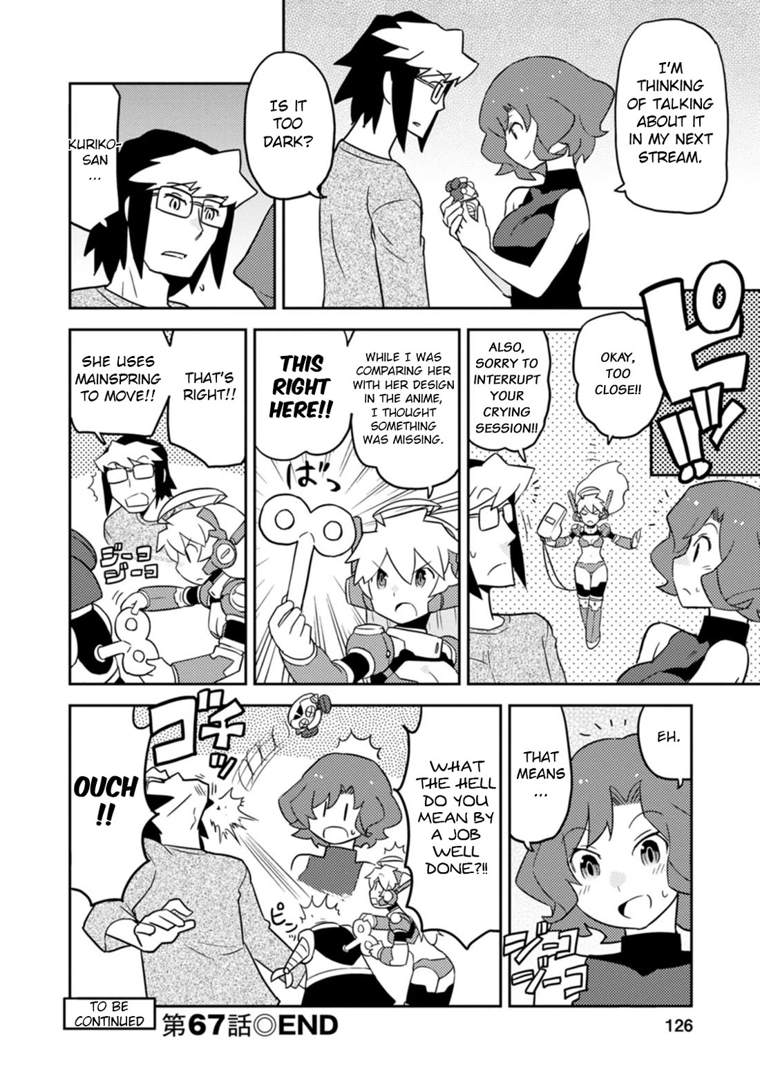 Choukadou Girls chapter 67 page 12