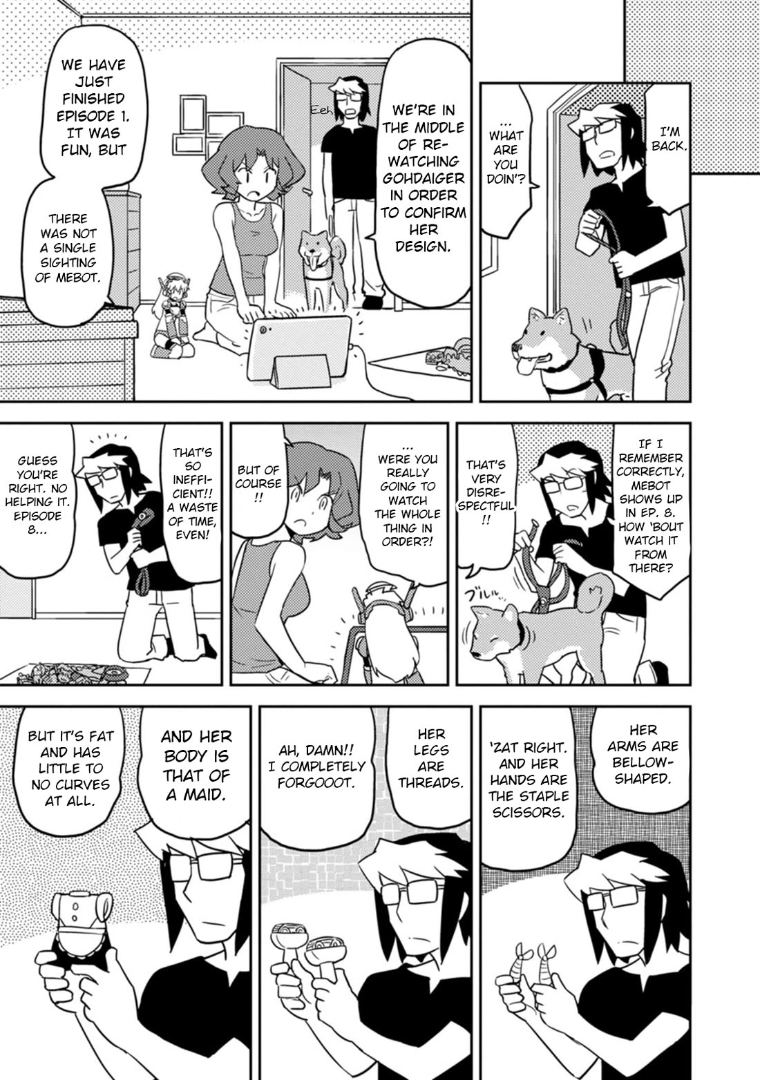 Choukadou Girls chapter 67 page 7