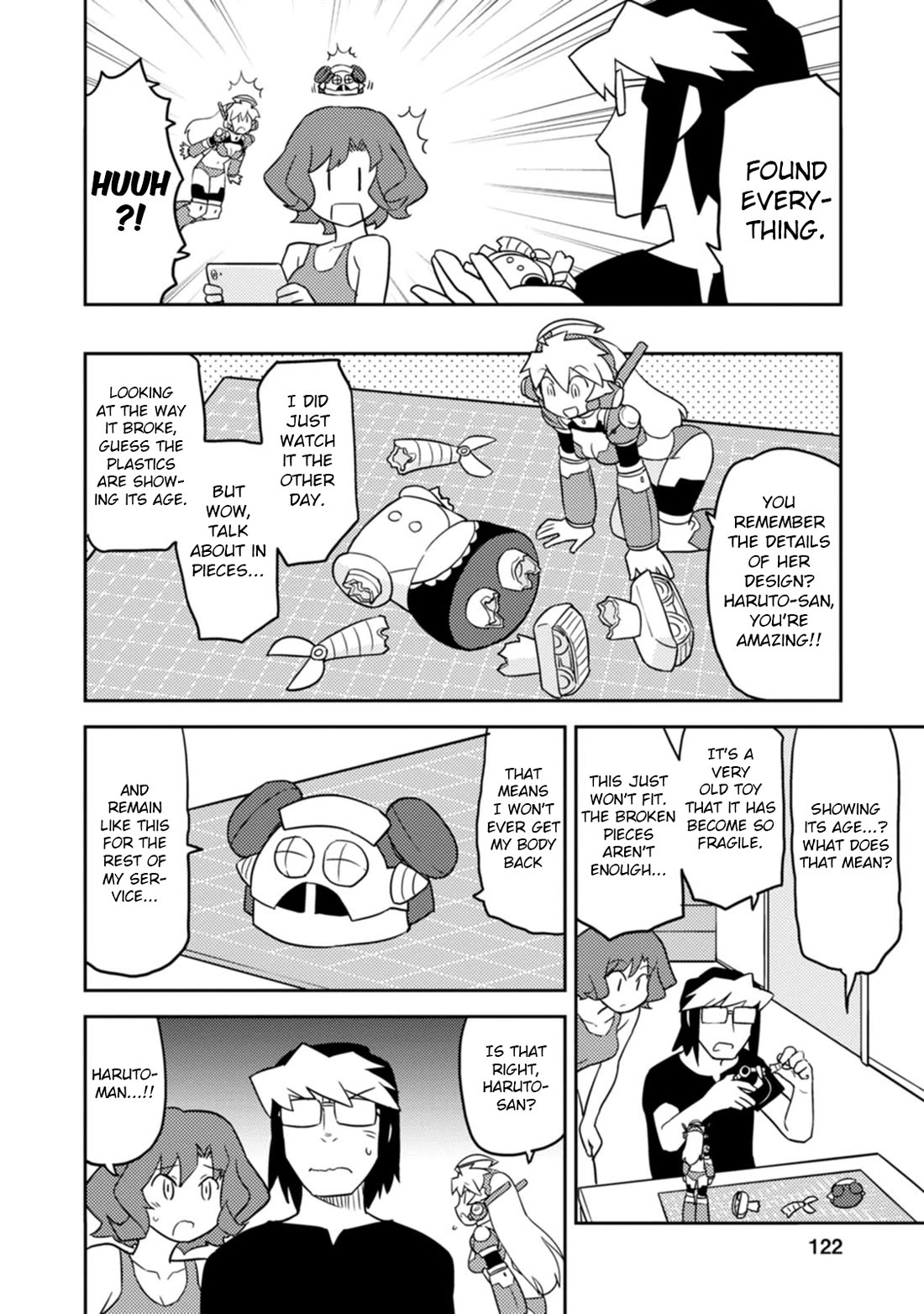 Choukadou Girls chapter 67 page 8