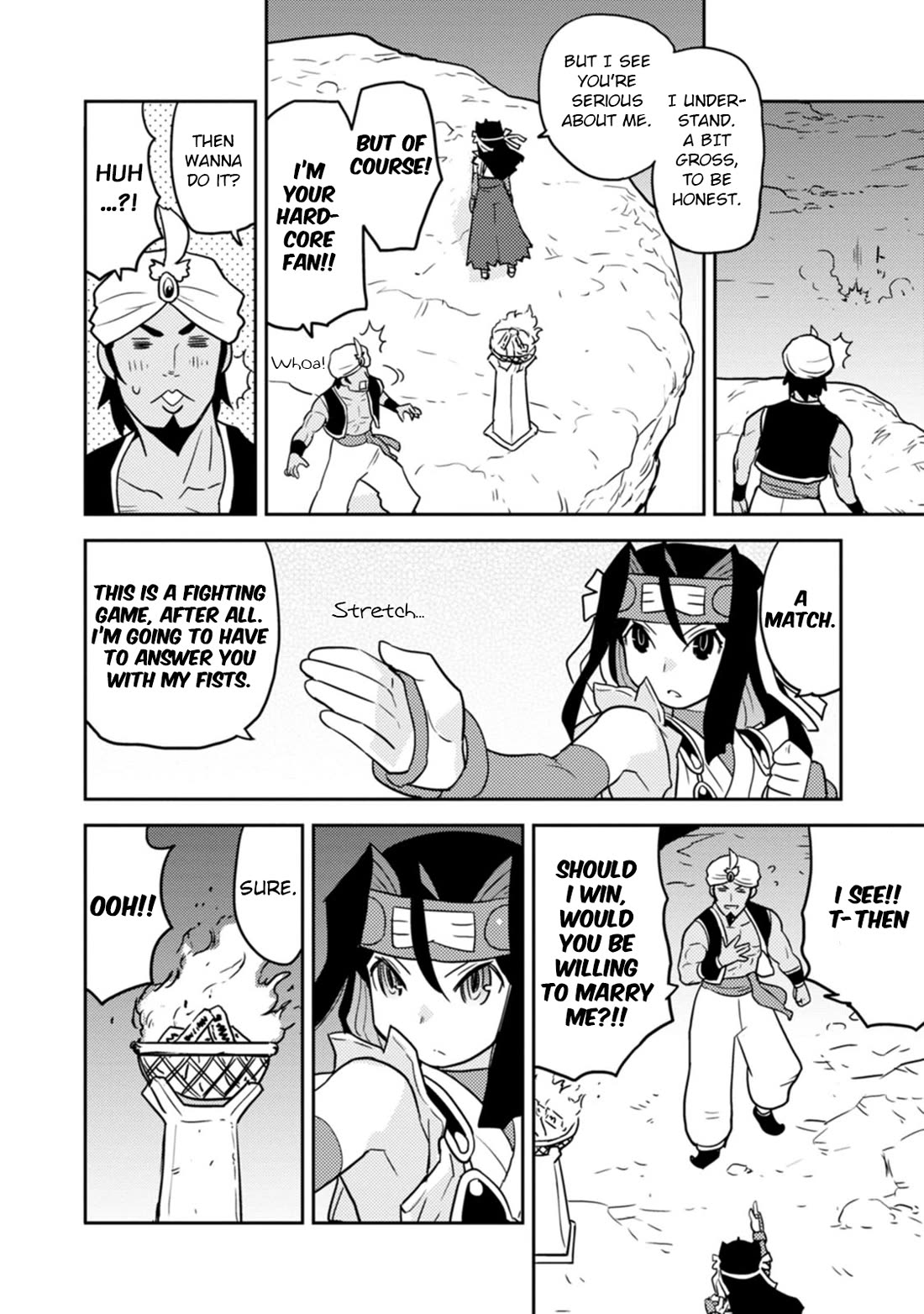 Choukadou Girls chapter 71 page 8