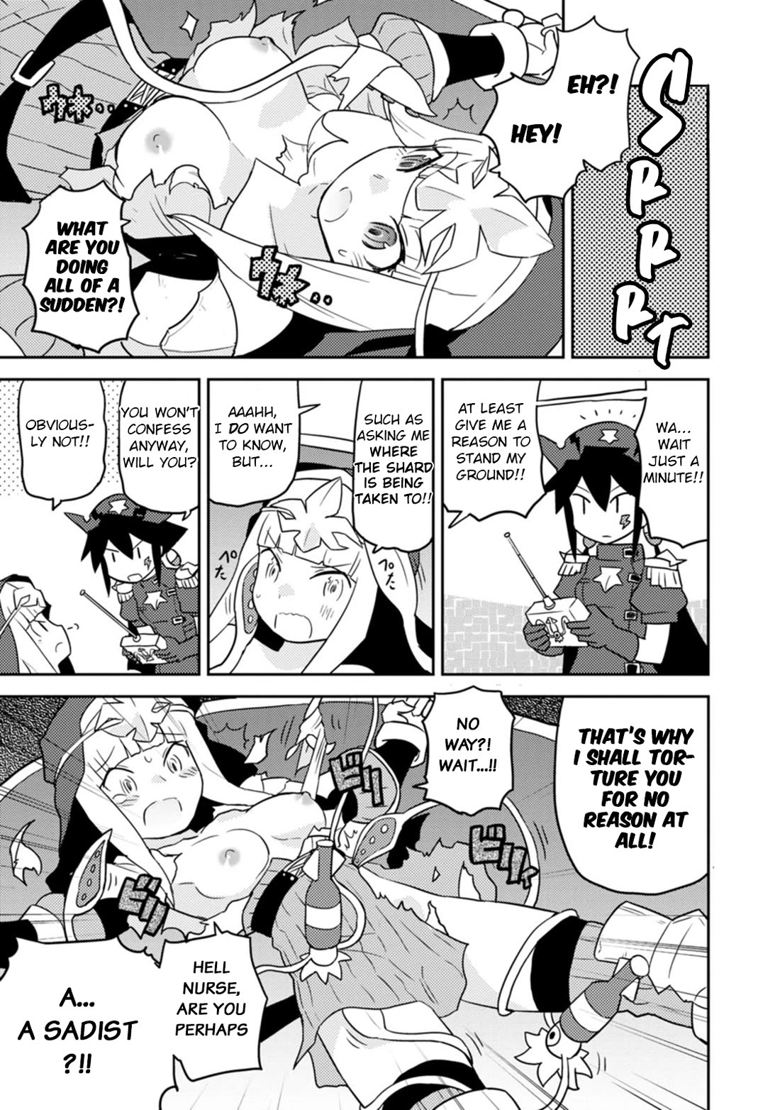 Choukadou Girls chapter 74 page 11