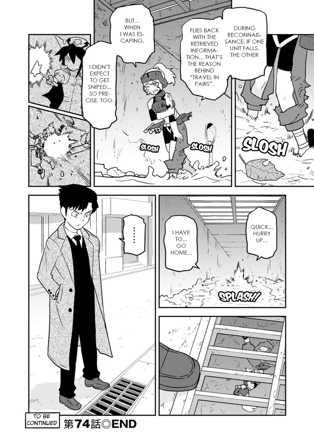 Choukadou Girls chapter 74 page 12