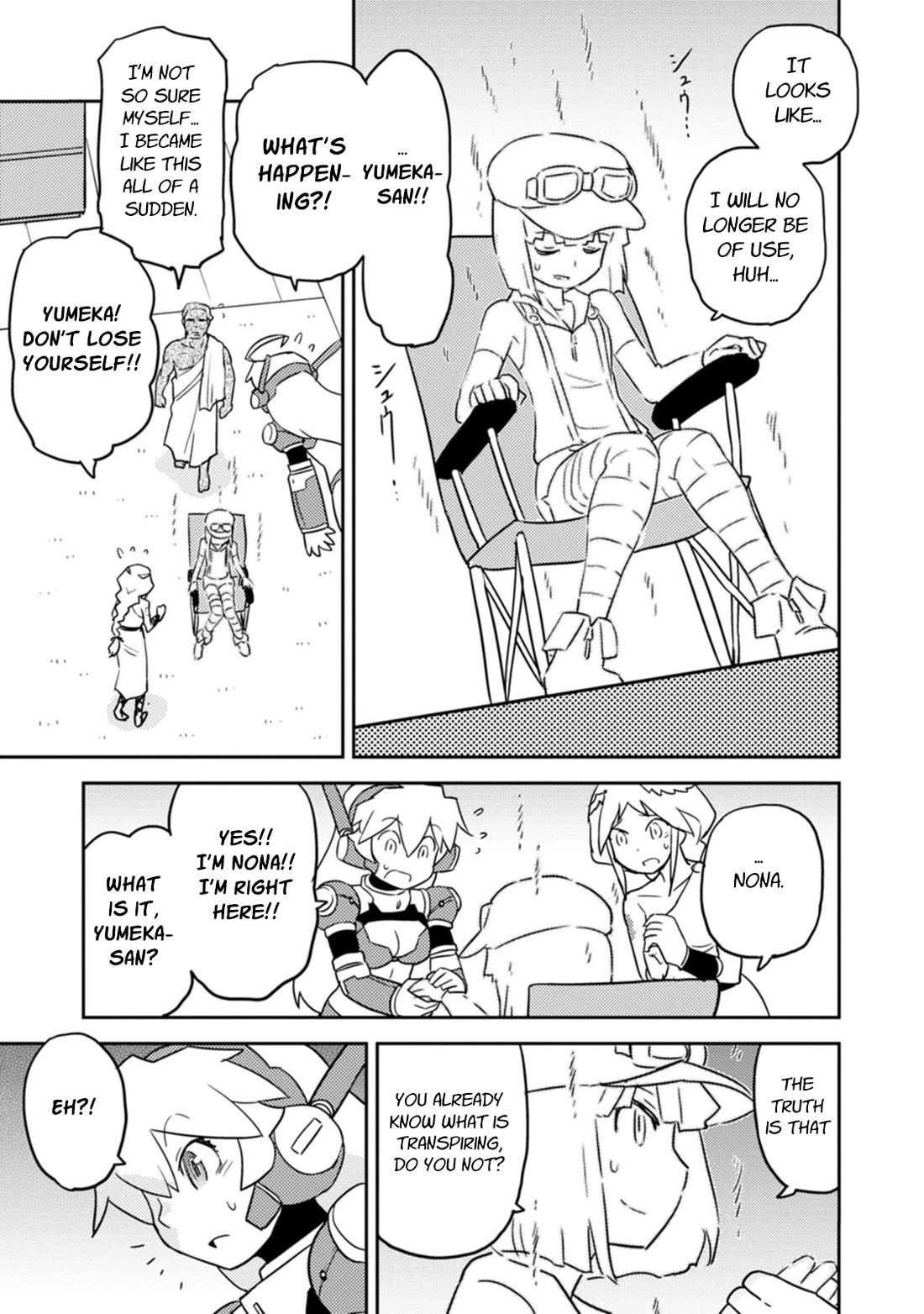 Choukadou Girls chapter 76 page 11