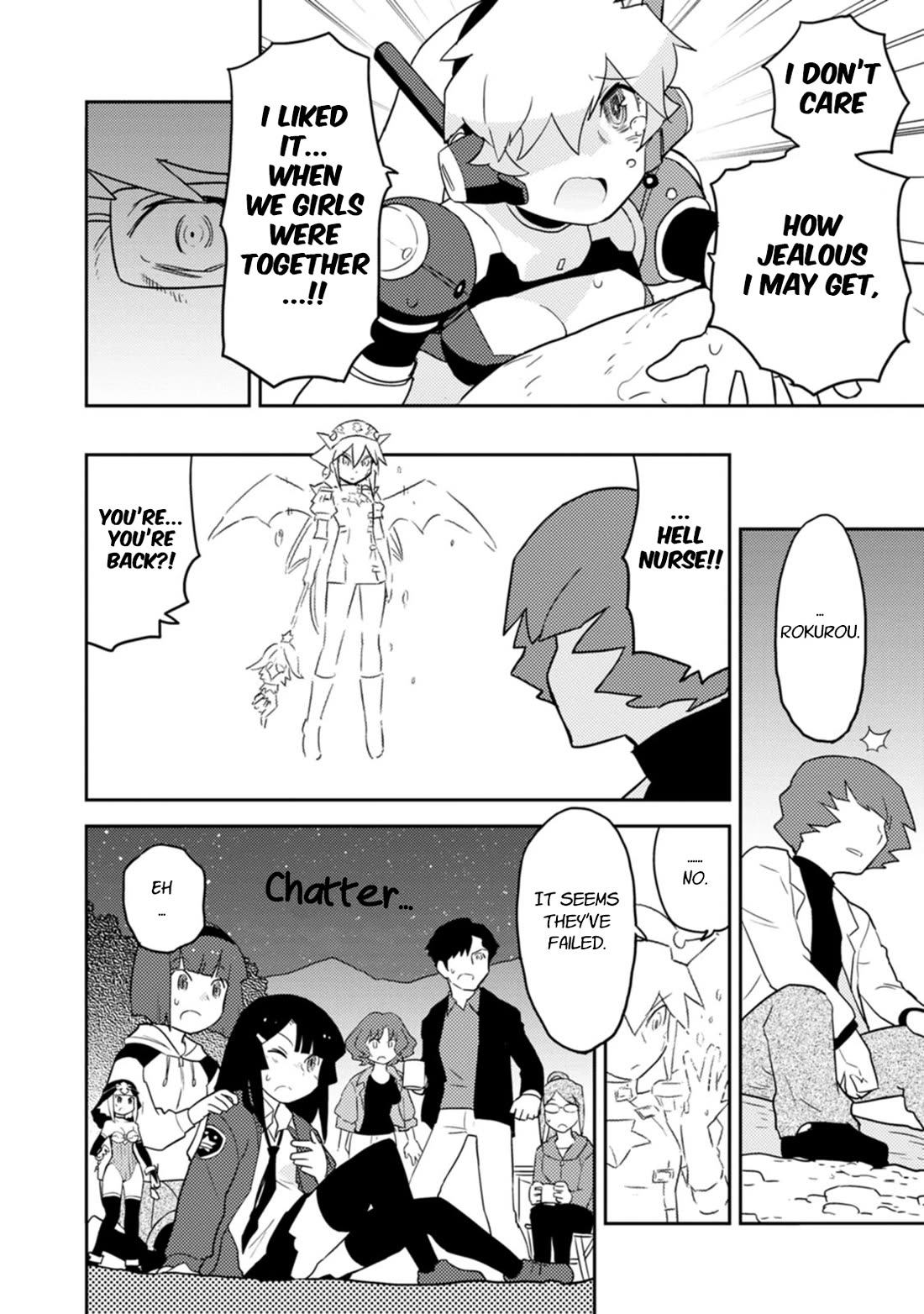 Choukadou Girls chapter 81 page 10