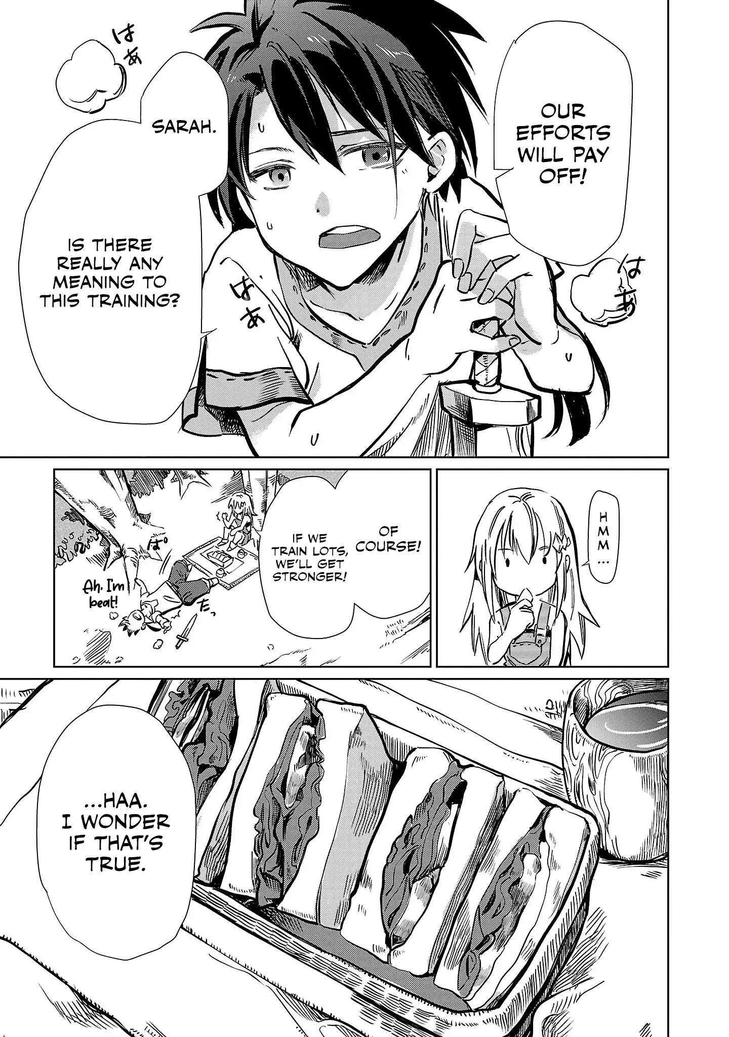 Chronicles of the Jobless Hero ~Ousted From the Duke’s Manor, but With Skills Gained Through Punches, I Emerge as the Continent’s Ultimate Hero~ chapter 1 page 8