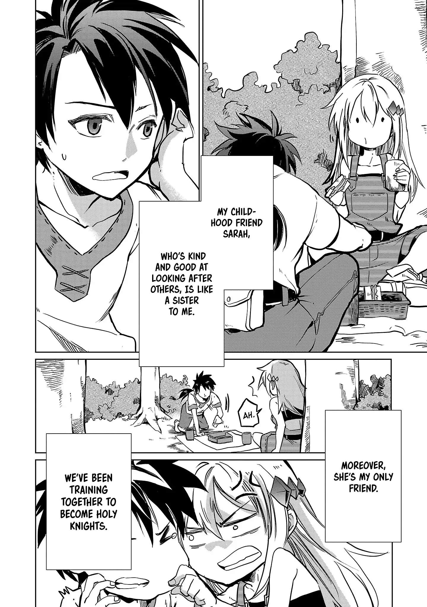 Chronicles of the Jobless Hero ~Ousted From the Duke’s Manor, but With Skills Gained Through Punches, I Emerge as the Continent’s Ultimate Hero~ chapter 1 page 9