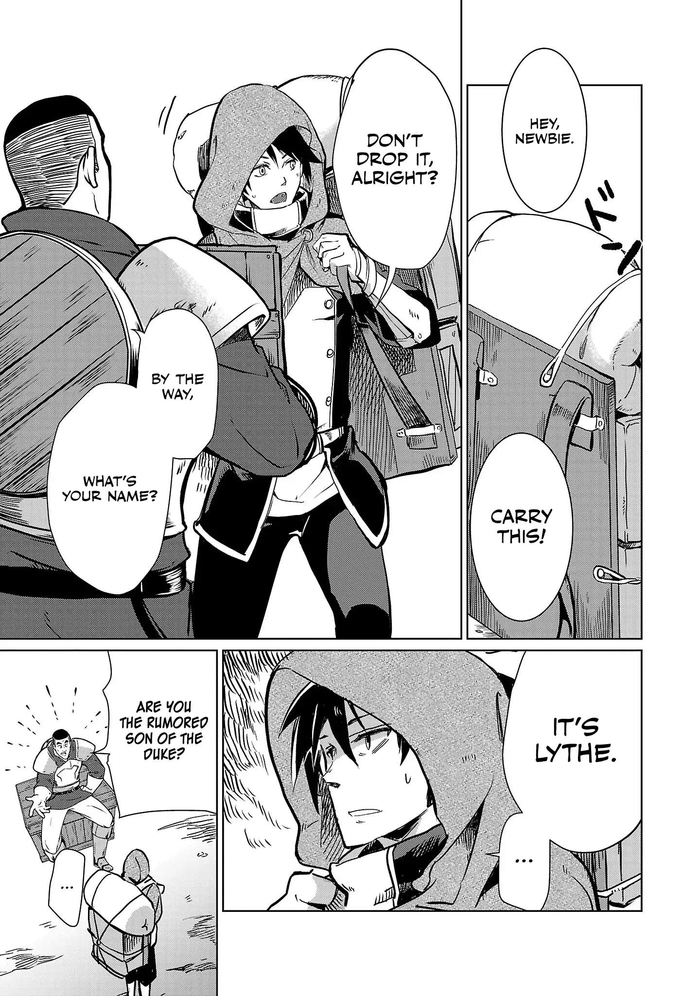 Chronicles of the Jobless Hero ~Ousted From the Duke’s Manor, but With Skills Gained Through Punches, I Emerge as the Continent’s Ultimate Hero~ chapter 2 page 7