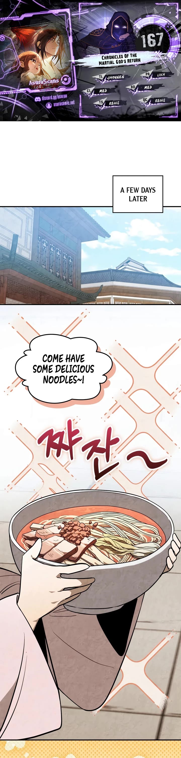 Chronicles Of The Martial God’s Return chapter 167 page 1
