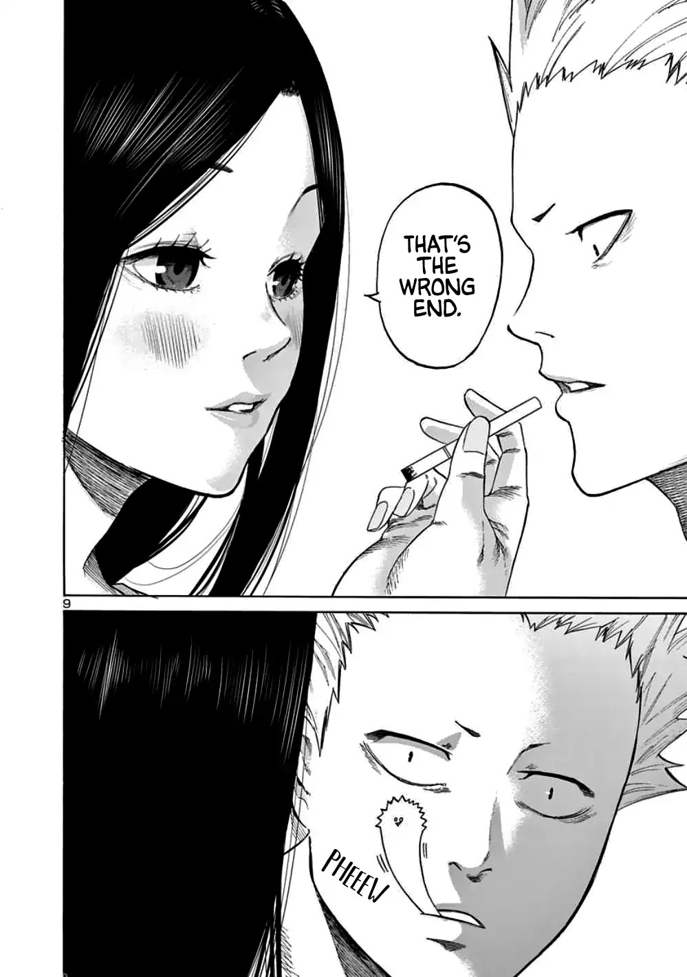 Cigarette & Cherry chapter 1 page 9