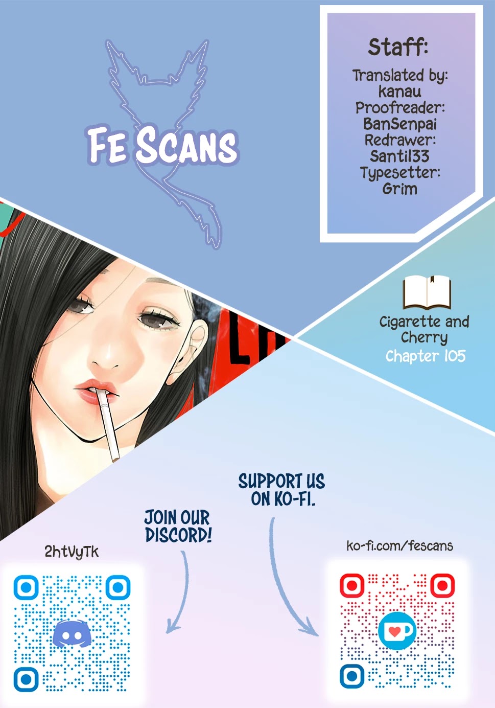 Cigarette & Cherry chapter 105 page 1