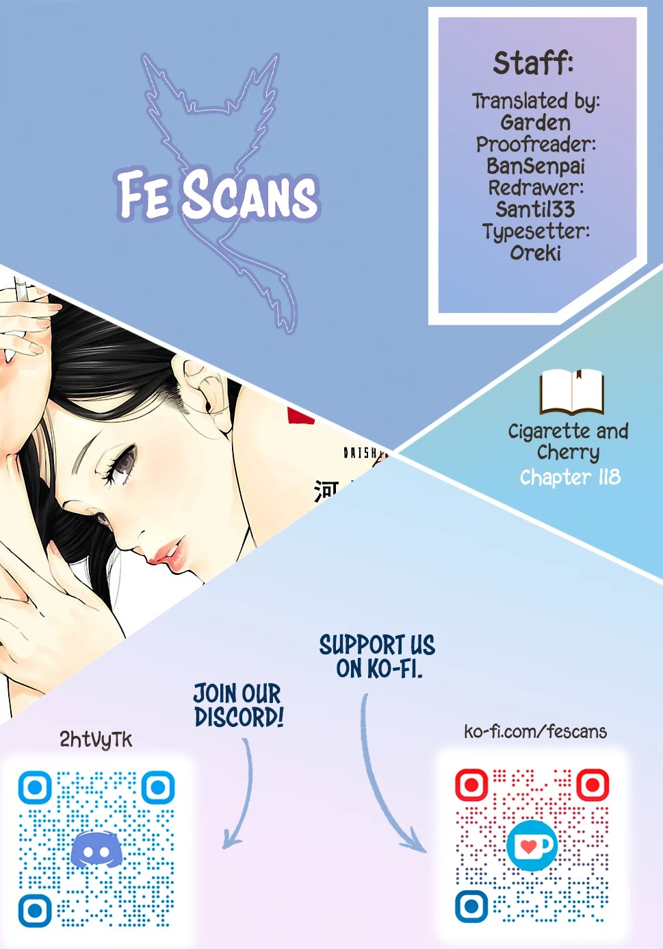 Cigarette & Cherry chapter 118 page 1
