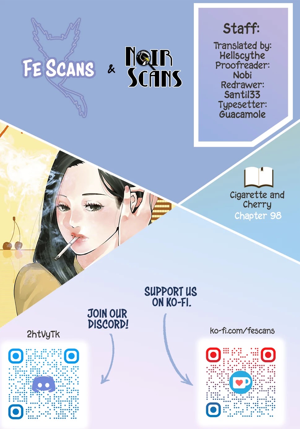 Cigarette & Cherry chapter 98 page 1