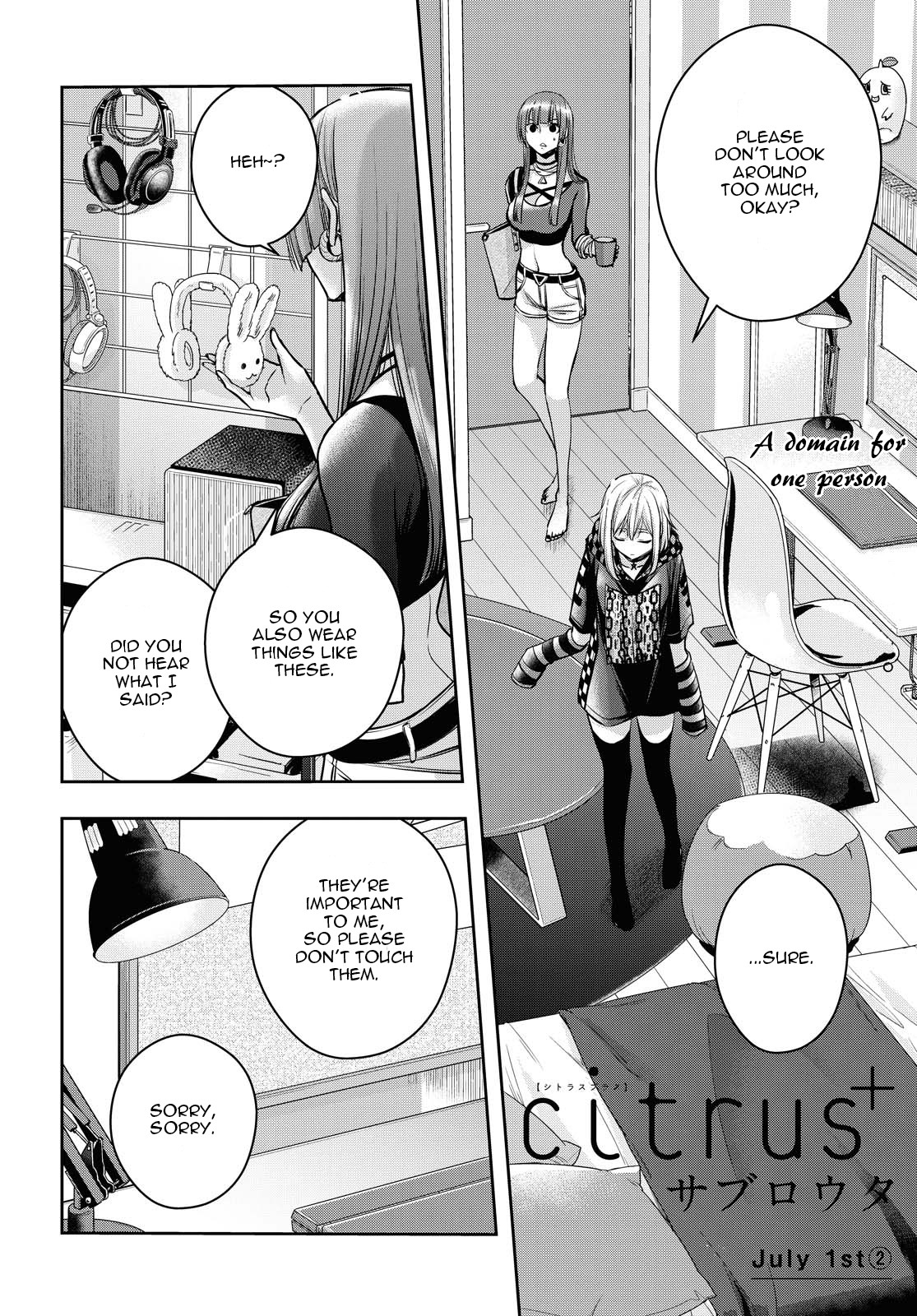 Citrus Plus (Saburouta) chapter 15 page 1