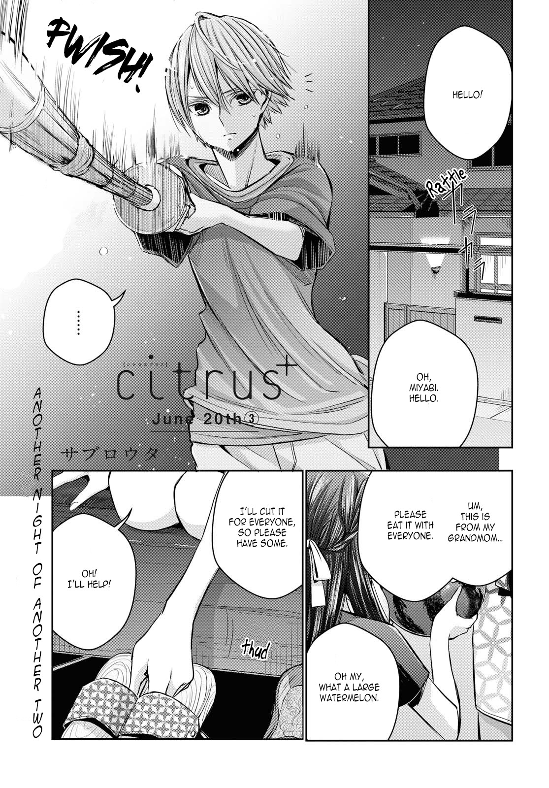 Citrus Plus (Saburouta) chapter 9 page 1