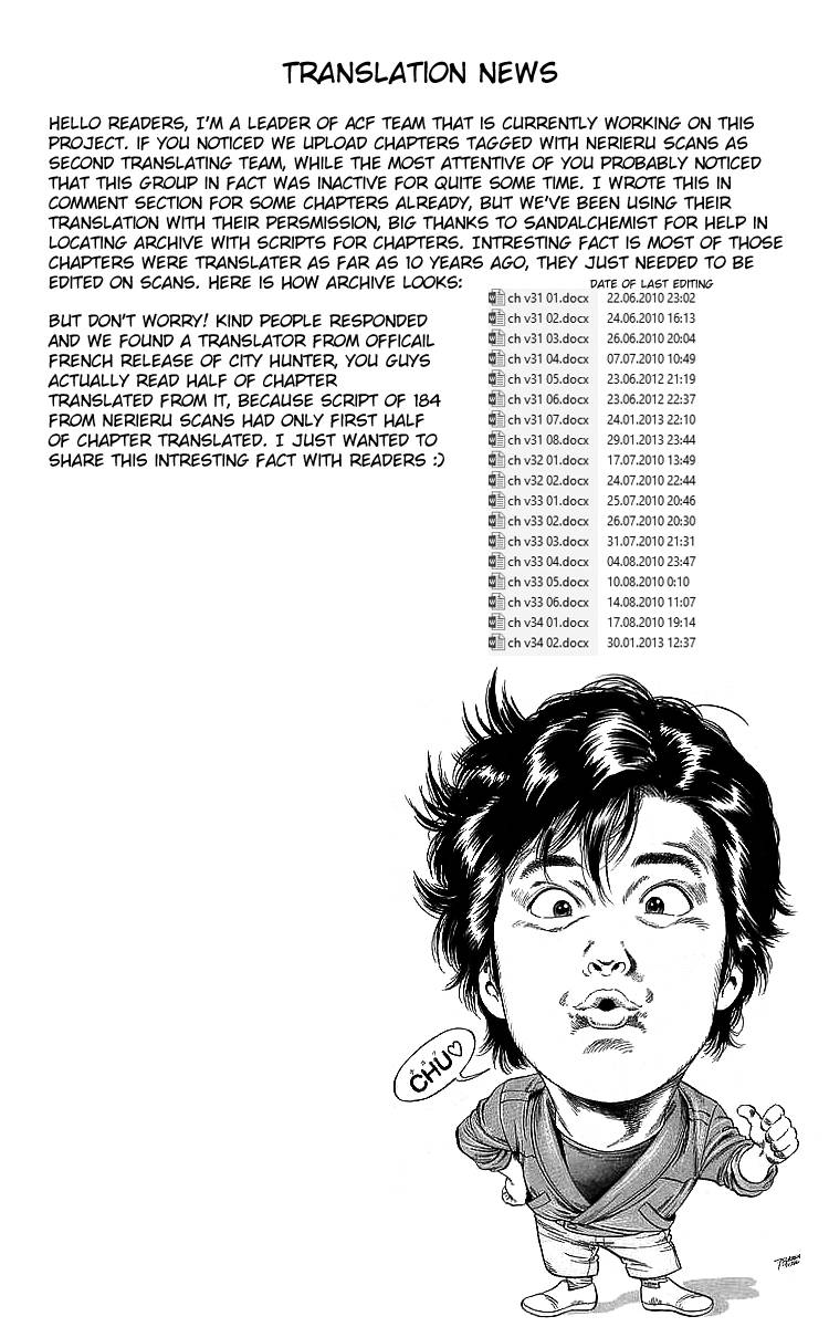 City Hunter chapter 184 page 20