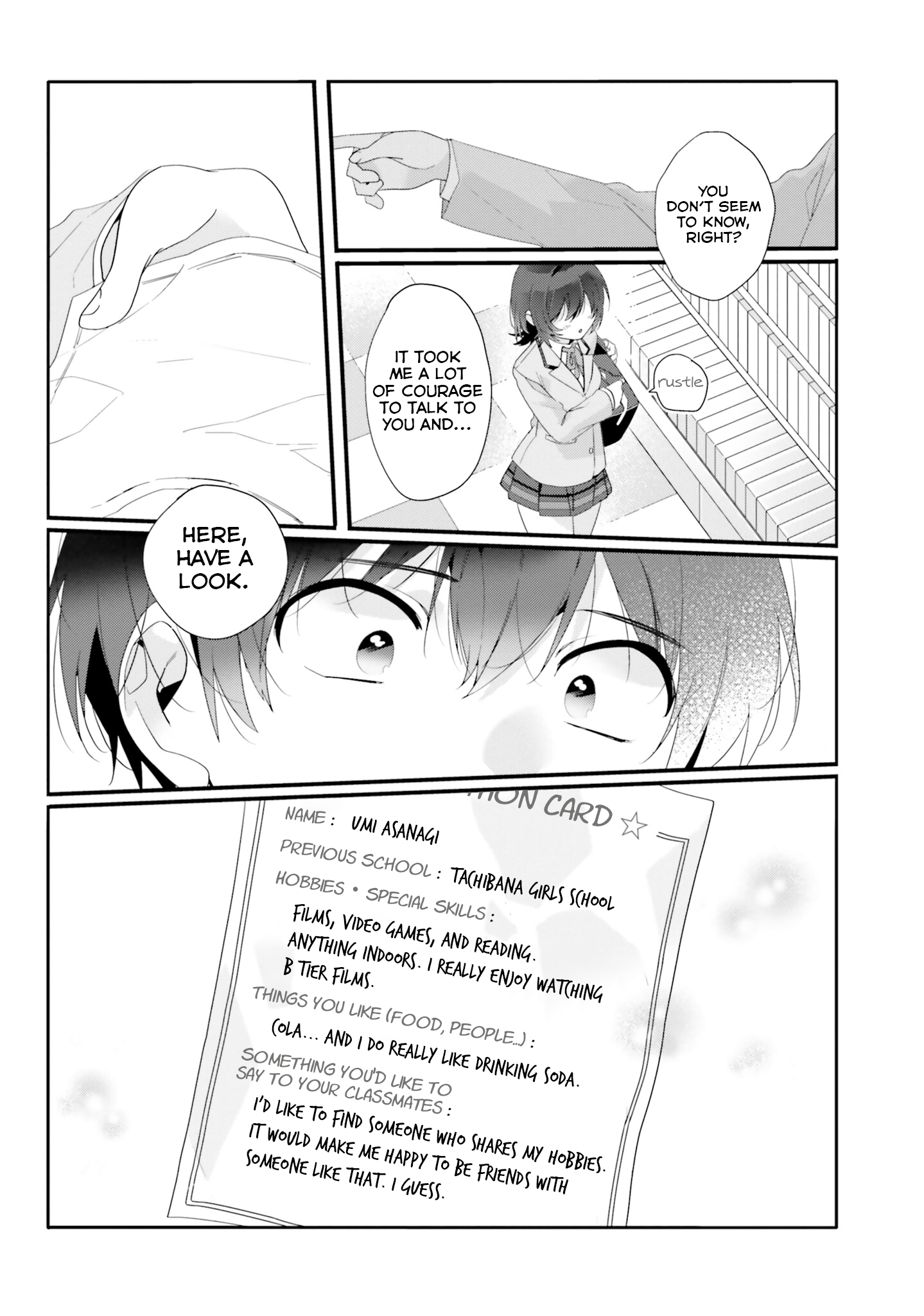 Class De 2 Banme Ni Kawaii Onna No Ko To Tomodachi Ni Natta chapter 1 page 22