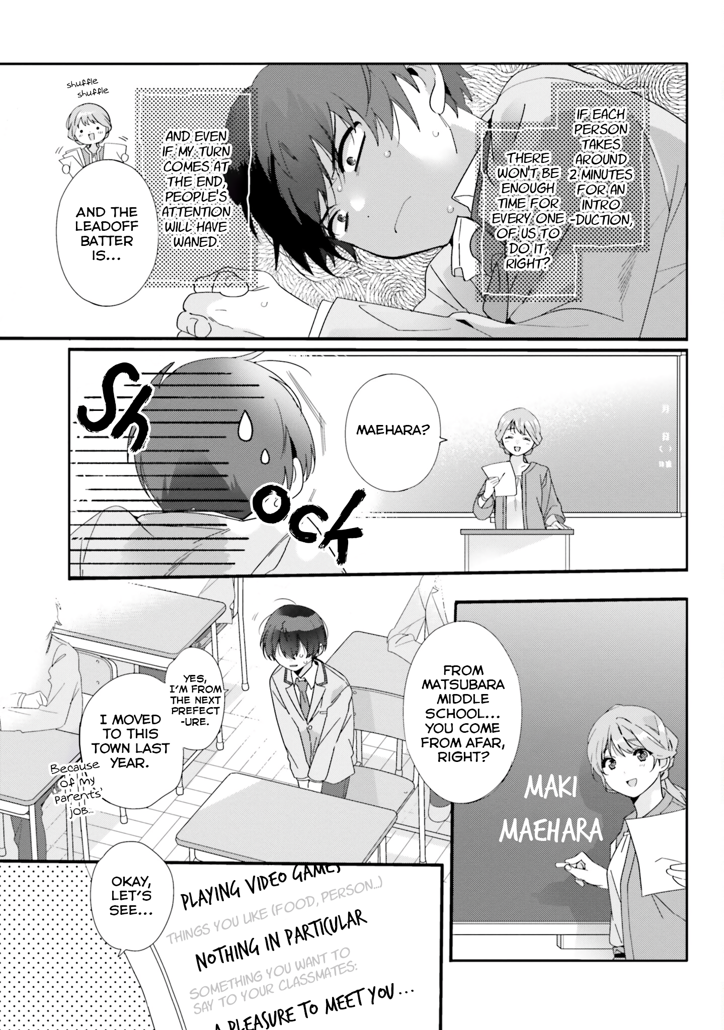Class De 2 Banme Ni Kawaii Onna No Ko To Tomodachi Ni Natta chapter 1 page 5