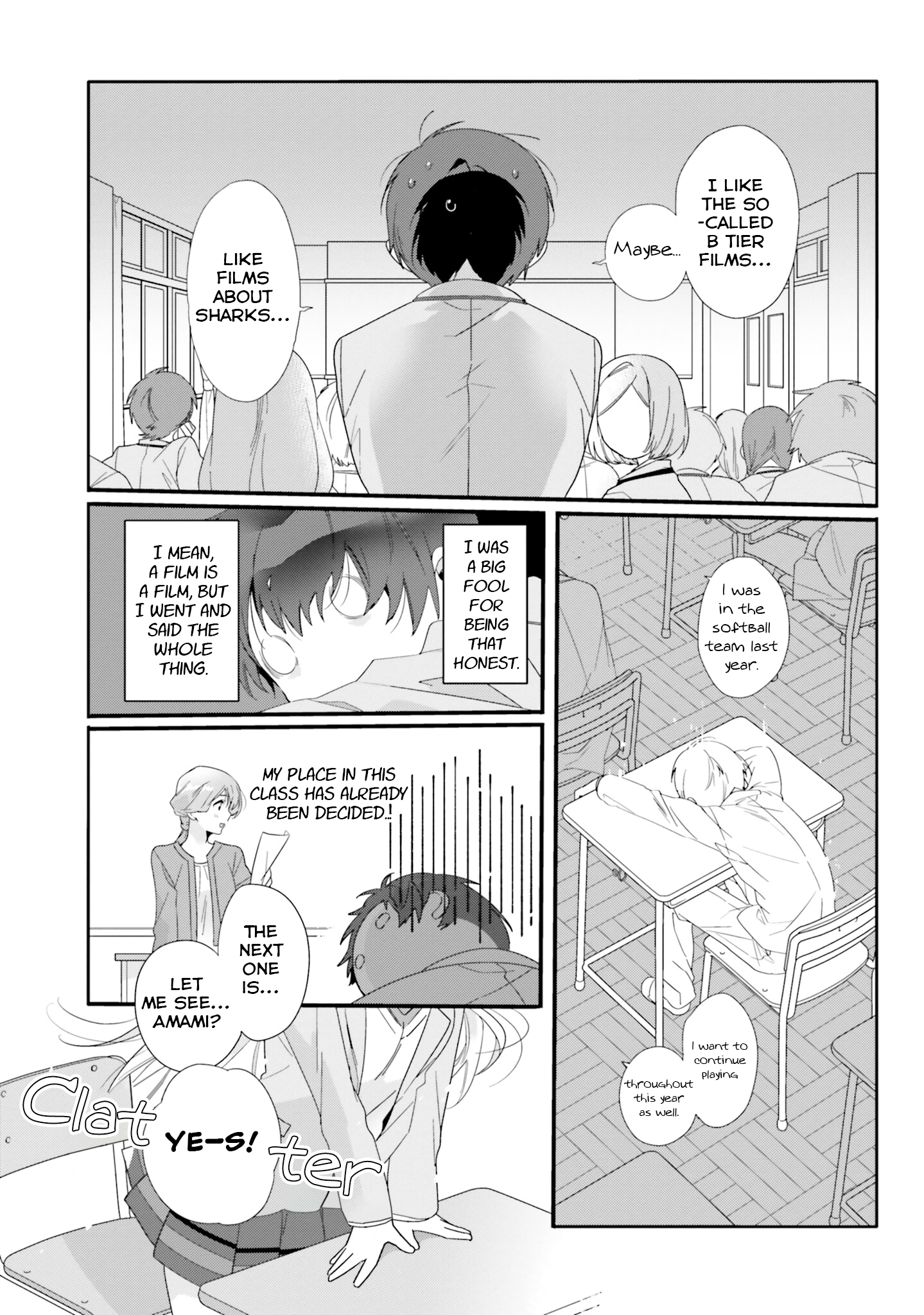 Class De 2 Banme Ni Kawaii Onna No Ko To Tomodachi Ni Natta chapter 1 page 7