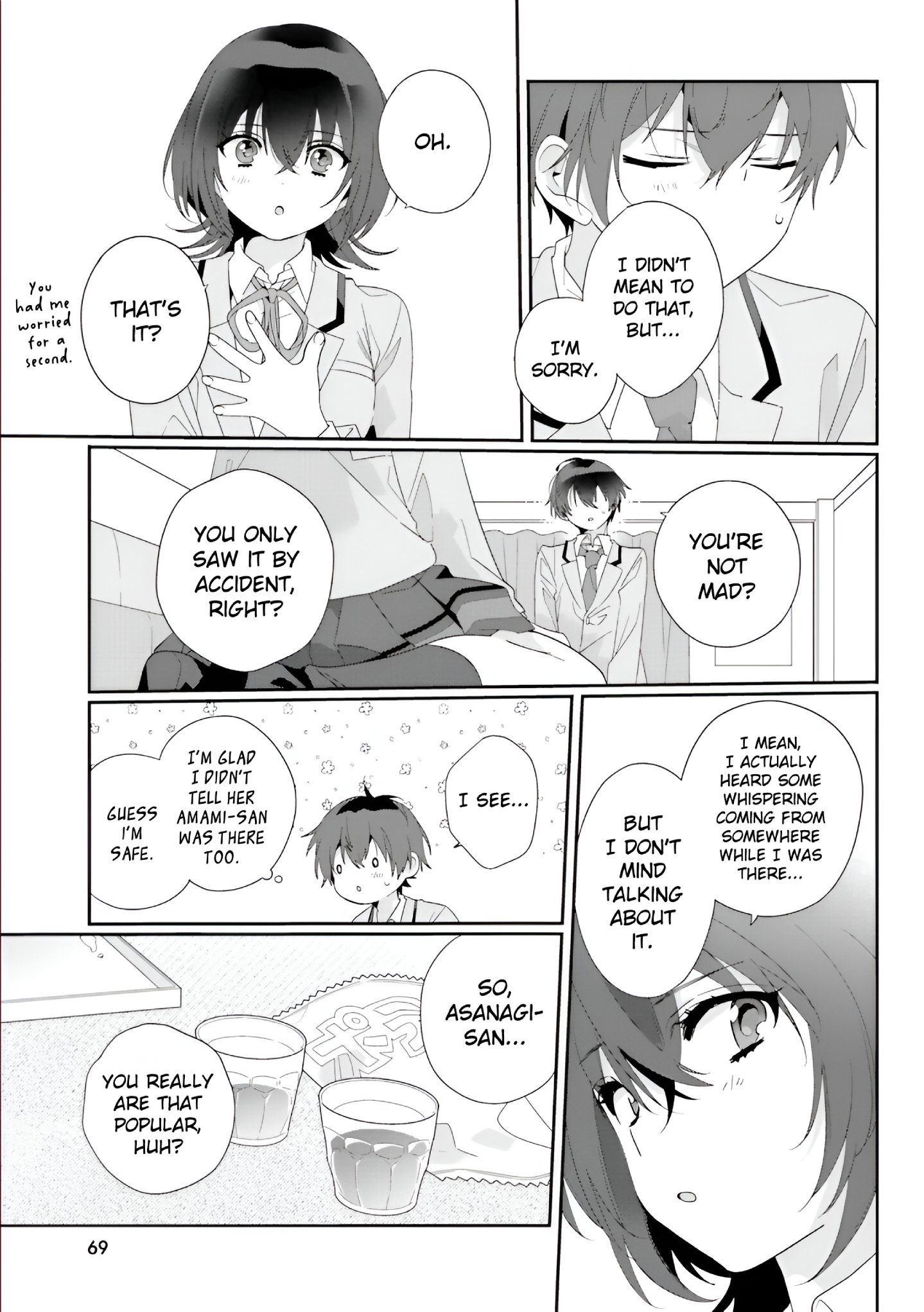 Class De 2 Banme Ni Kawaii Onna No Ko To Tomodachi Ni Natta chapter 3 page 15