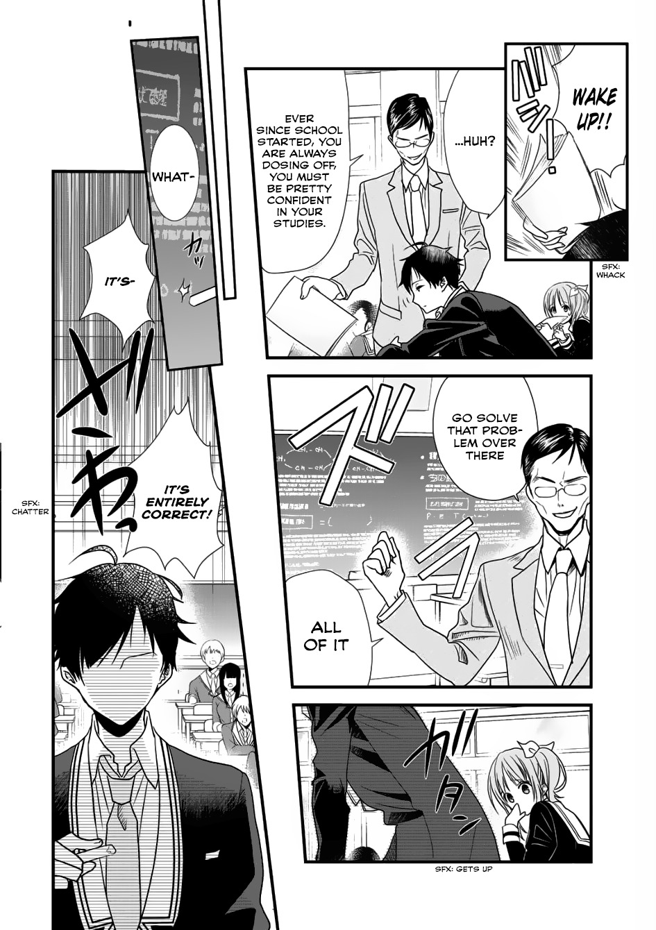 Class ga Isekai Shoukan sareta Naka Ore dake Nokotta n desu ga chapter 1 page 14