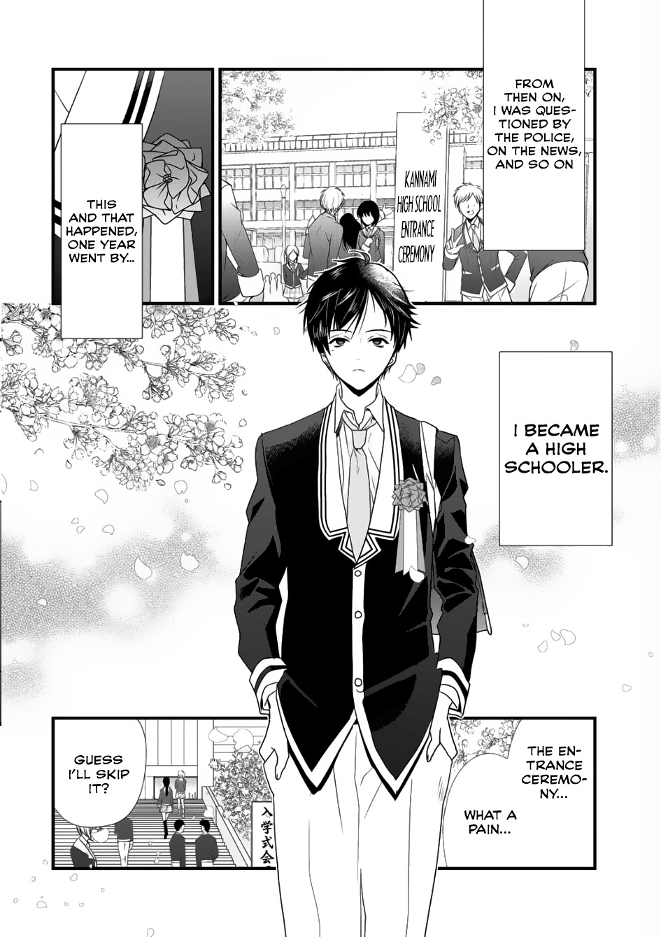 Class ga Isekai Shoukan sareta Naka Ore dake Nokotta n desu ga chapter 1 page 6