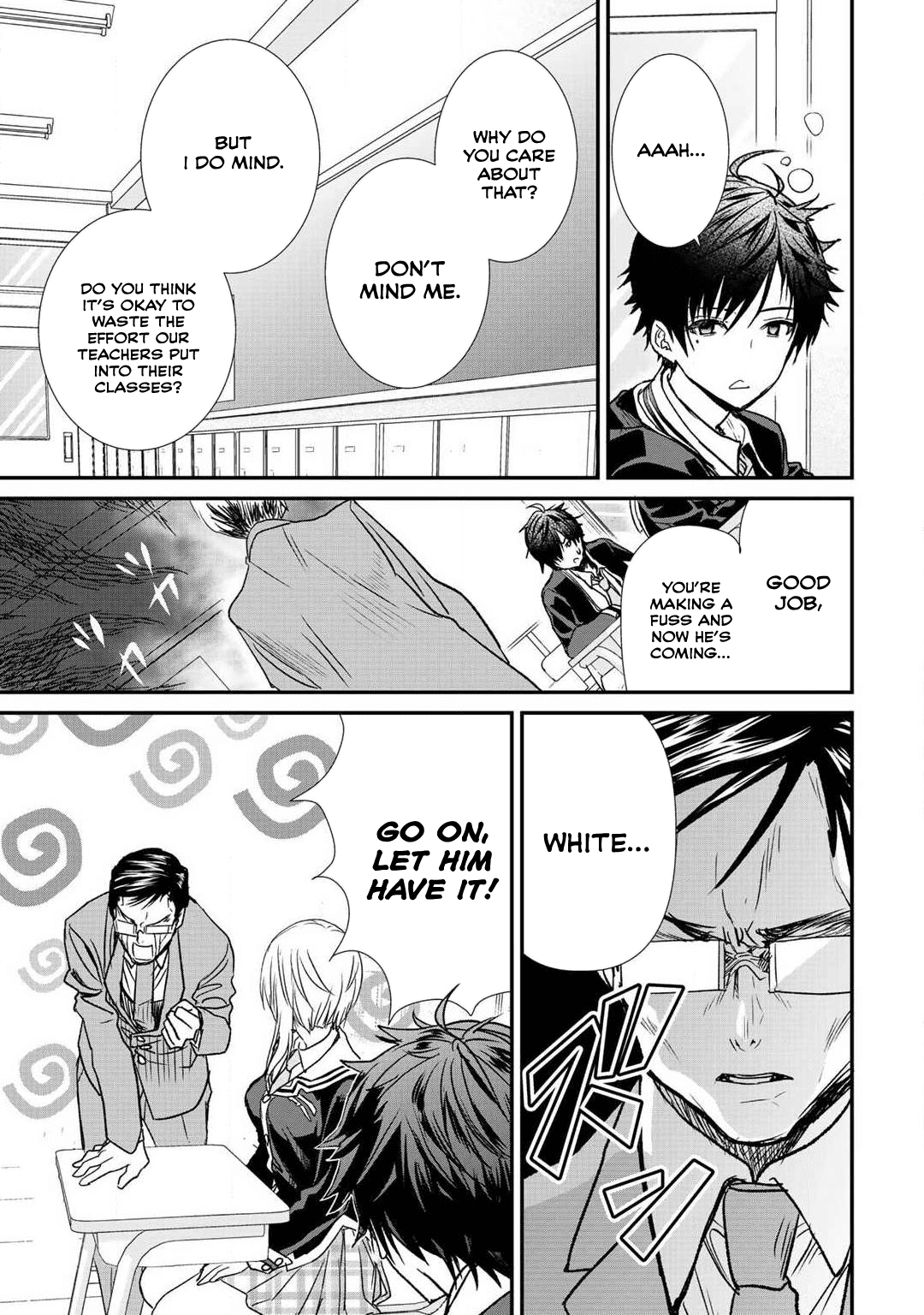 Class ga Isekai Shoukan sareta Naka Ore dake Nokotta n desu ga chapter 11 page 12