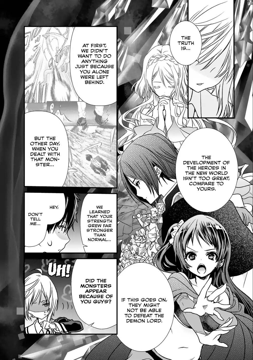 Class ga Isekai Shoukan sareta Naka Ore dake Nokotta n desu ga chapter 12 page 6