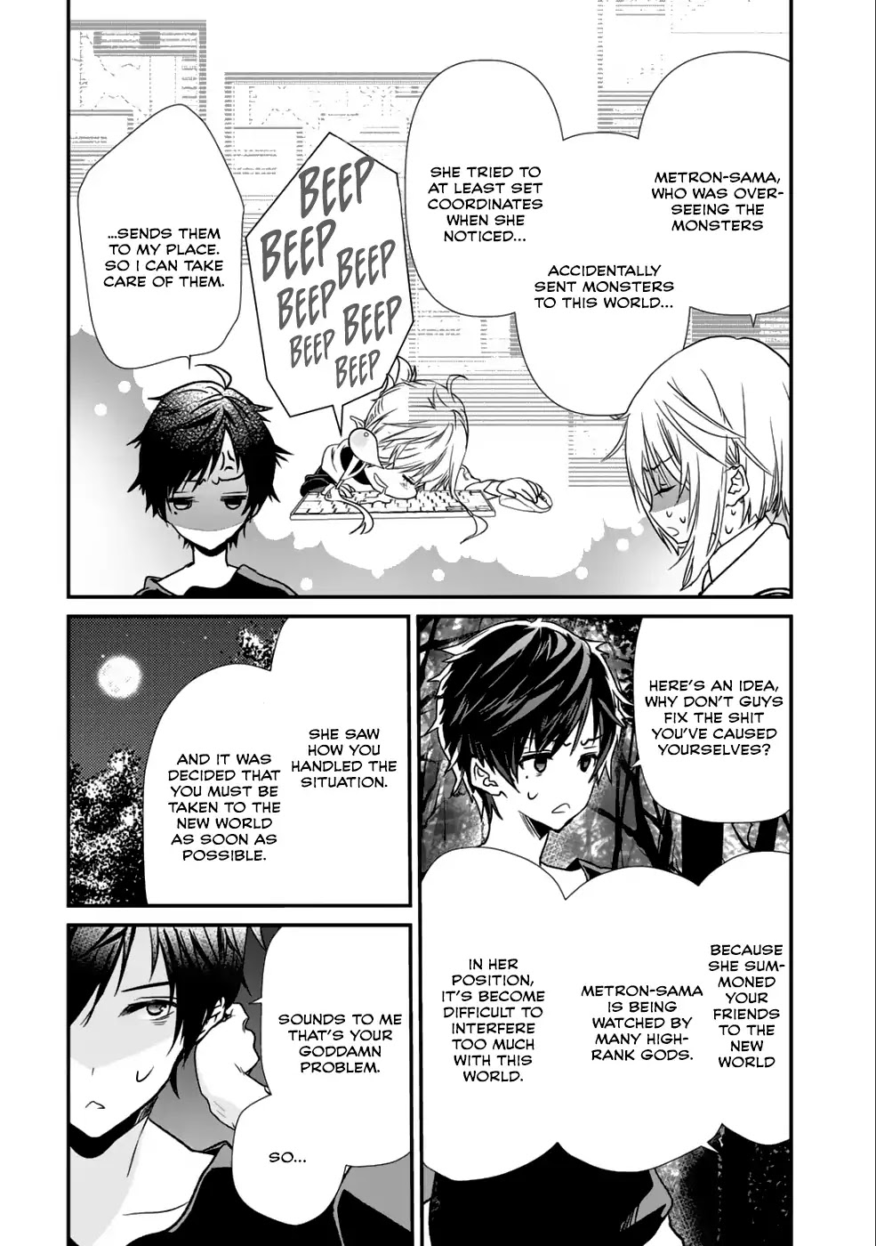 Class ga Isekai Shoukan sareta Naka Ore dake Nokotta n desu ga chapter 12 page 7