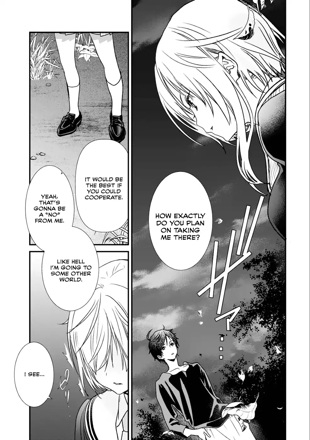 Class ga Isekai Shoukan sareta Naka Ore dake Nokotta n desu ga chapter 12 page 8