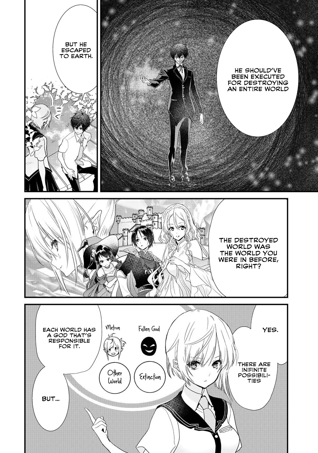 Class ga Isekai Shoukan sareta Naka Ore dake Nokotta n desu ga chapter 20.1 page 4