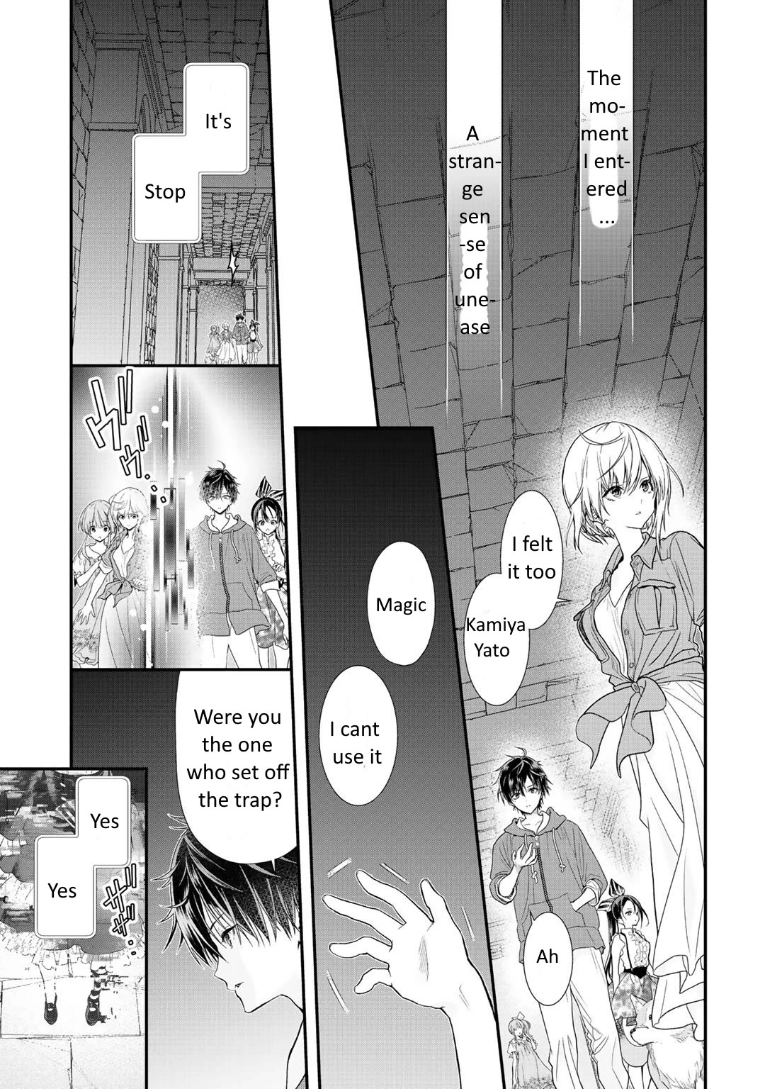 Class ga Isekai Shoukan sareta Naka Ore dake Nokotta n desu ga chapter 31.3 page 3