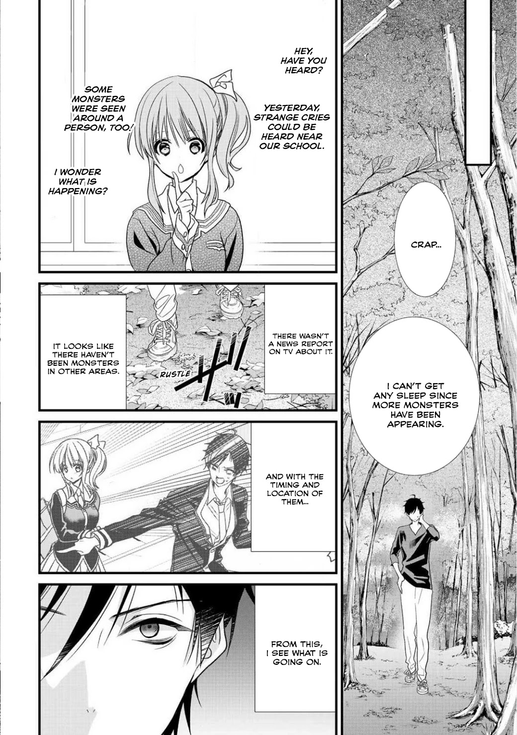 Class ga Isekai Shoukan sareta Naka Ore dake Nokotta n desu ga chapter 4 page 5