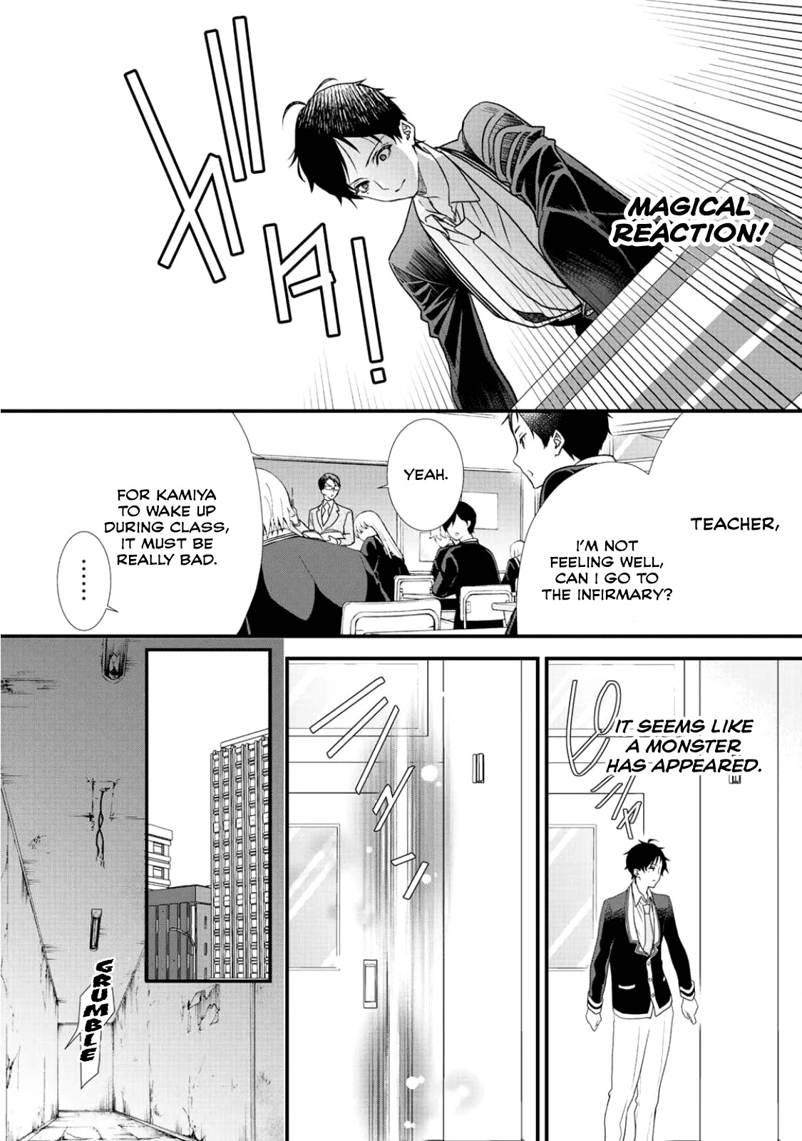 Class ga Isekai Shoukan sareta Naka Ore dake Nokotta n desu ga chapter 5 page 7