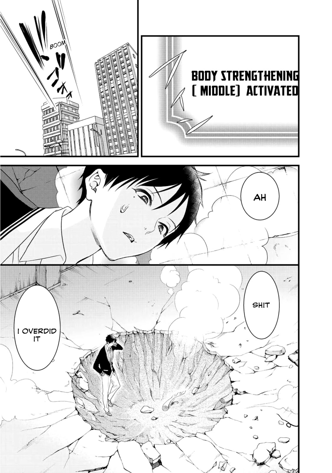 Class ga Isekai Shoukan sareta Naka Ore dake Nokotta n desu ga chapter 5 page 9